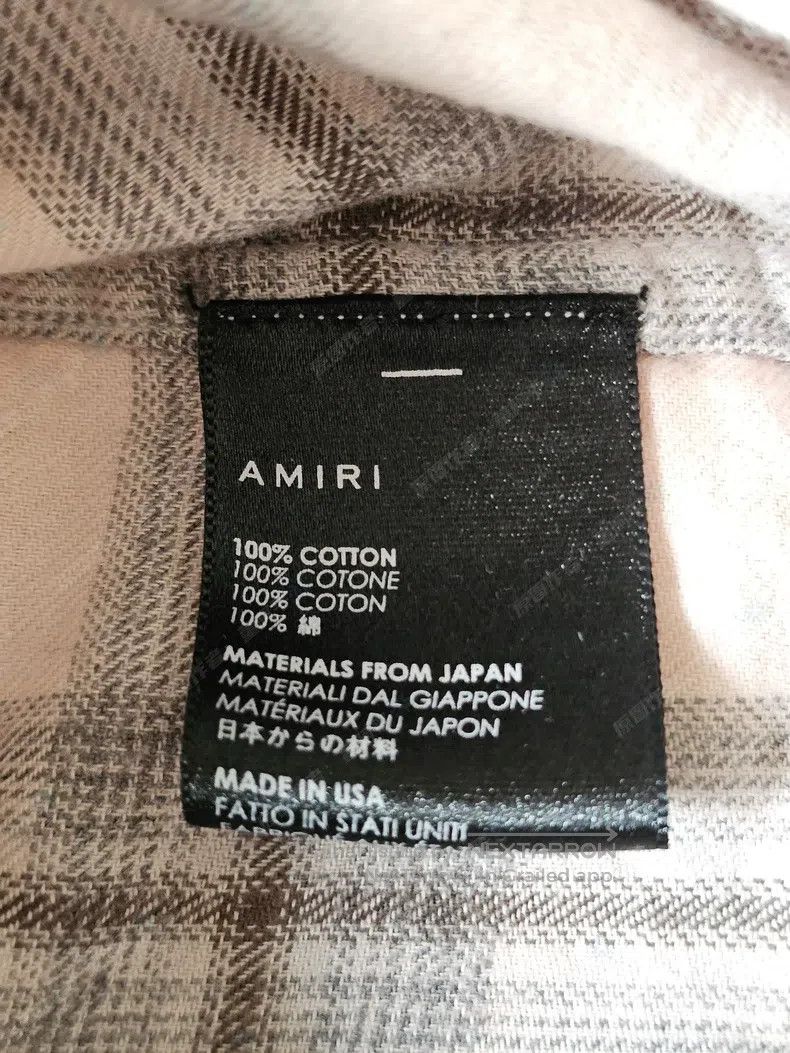 Amiri Amiri Gingham Shirt Size US M / EU 48-50 / 2 - 7 Thumbnail