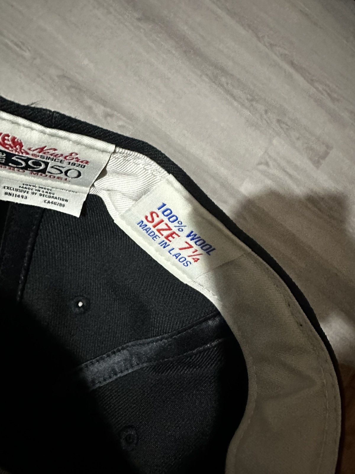 Fear of God × New Era Athletics collab hat black 7 1/4 Size ONE SIZE - 4 Thumbnail