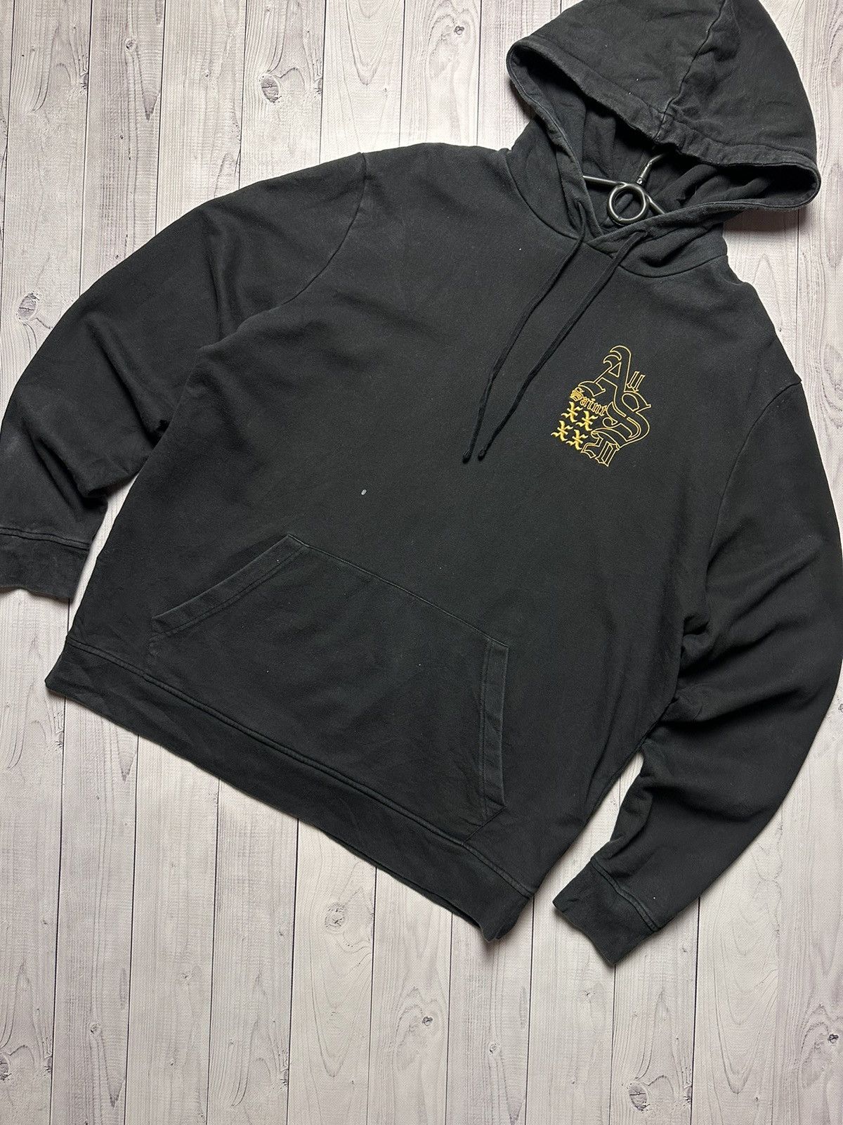 Allsaints × Vintage Vintage Allsaints hoodie size M logo rare Size US M / EU 48-50 / 2 - 2 Thumbnail