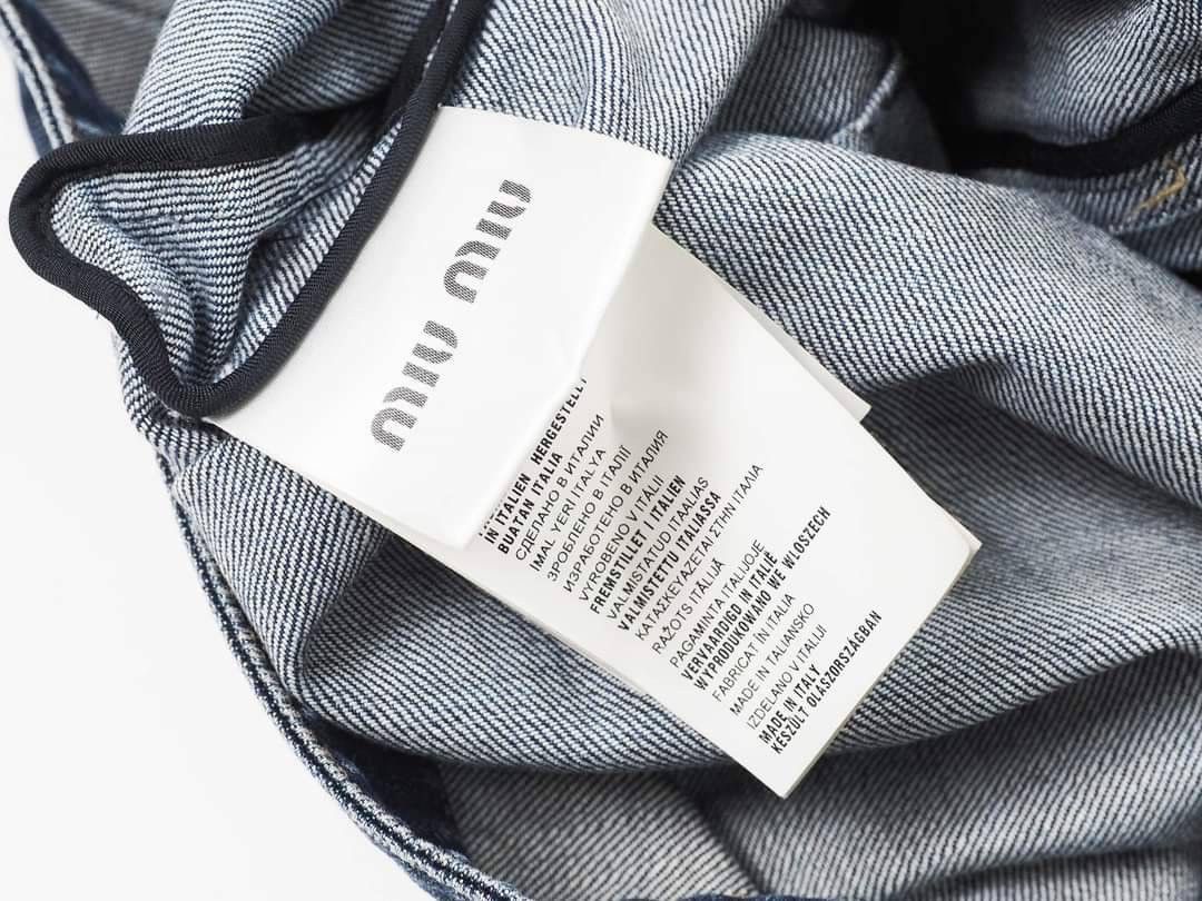 Miu Miu Miu Miu denim jacket Size XS / US 0-2 / IT 36-38 - 10 Thumbnail
