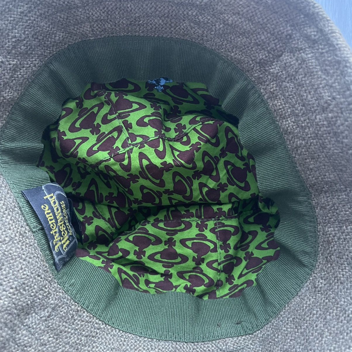 Vivienne Westwood Vivienne Westwood Tweed Jute Vintage Bucket Hat Size ONE SIZE - 3 Thumbnail
