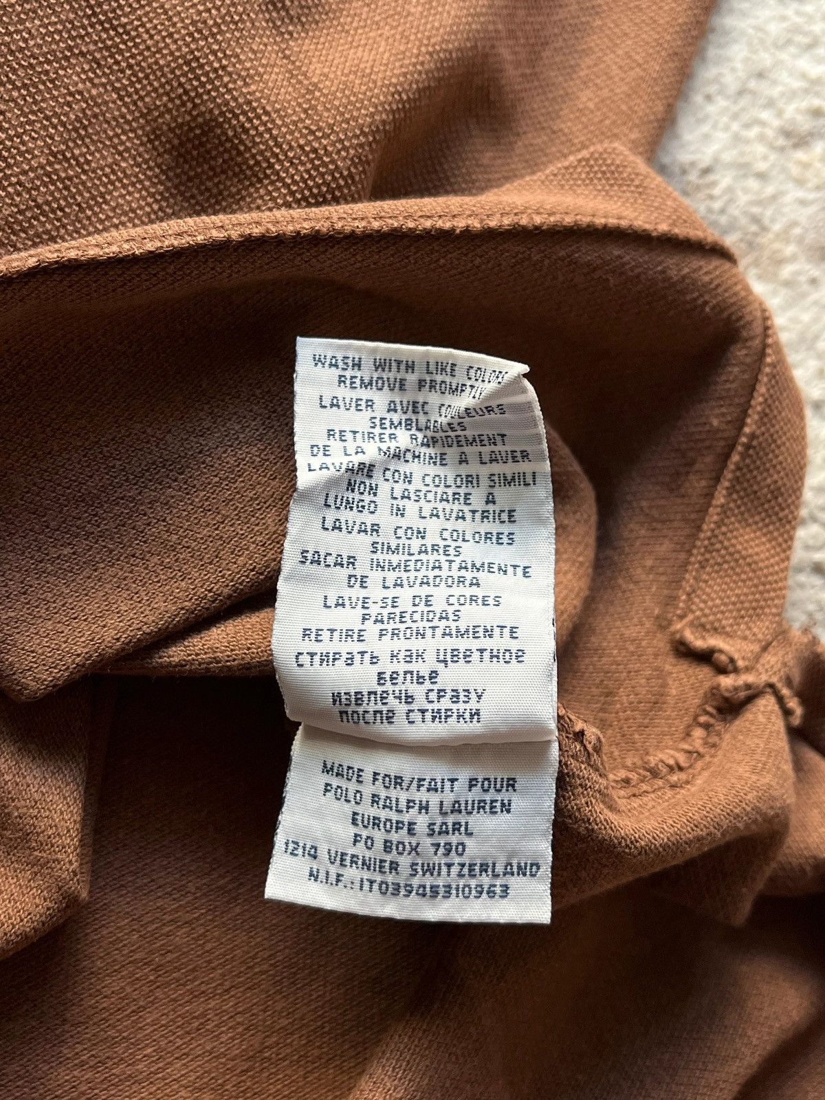 Polo Ralph Lauren Polo Ralph Lauren Small Pony Sz L Small Pony Brown Size US L / EU 52-54 / 3 - 10 Thumbnail