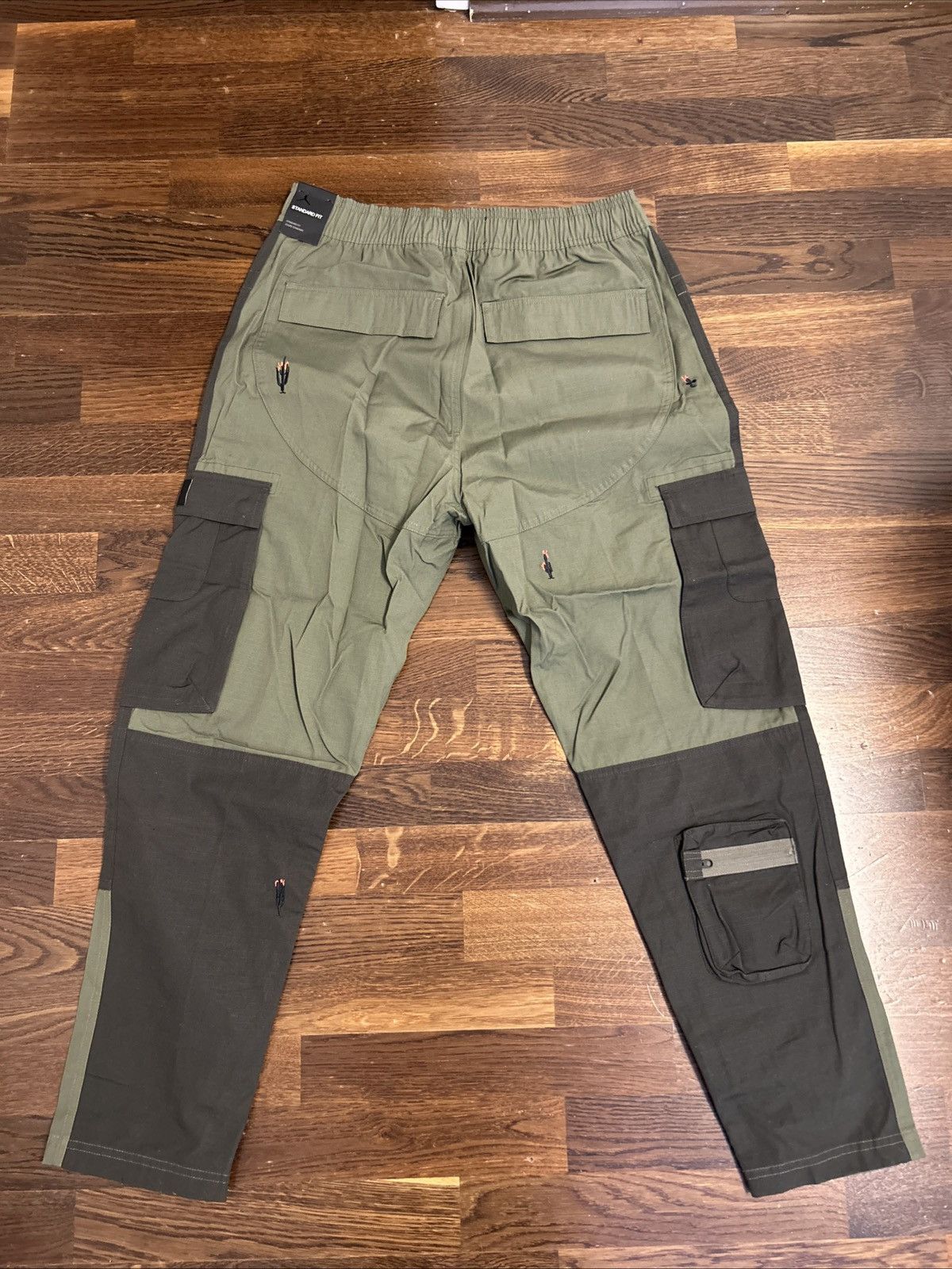 Travis Scott Travis Scott Jordan Cargo Pants Oliv Size US 34 / EU 50 - 2 Thumbnail