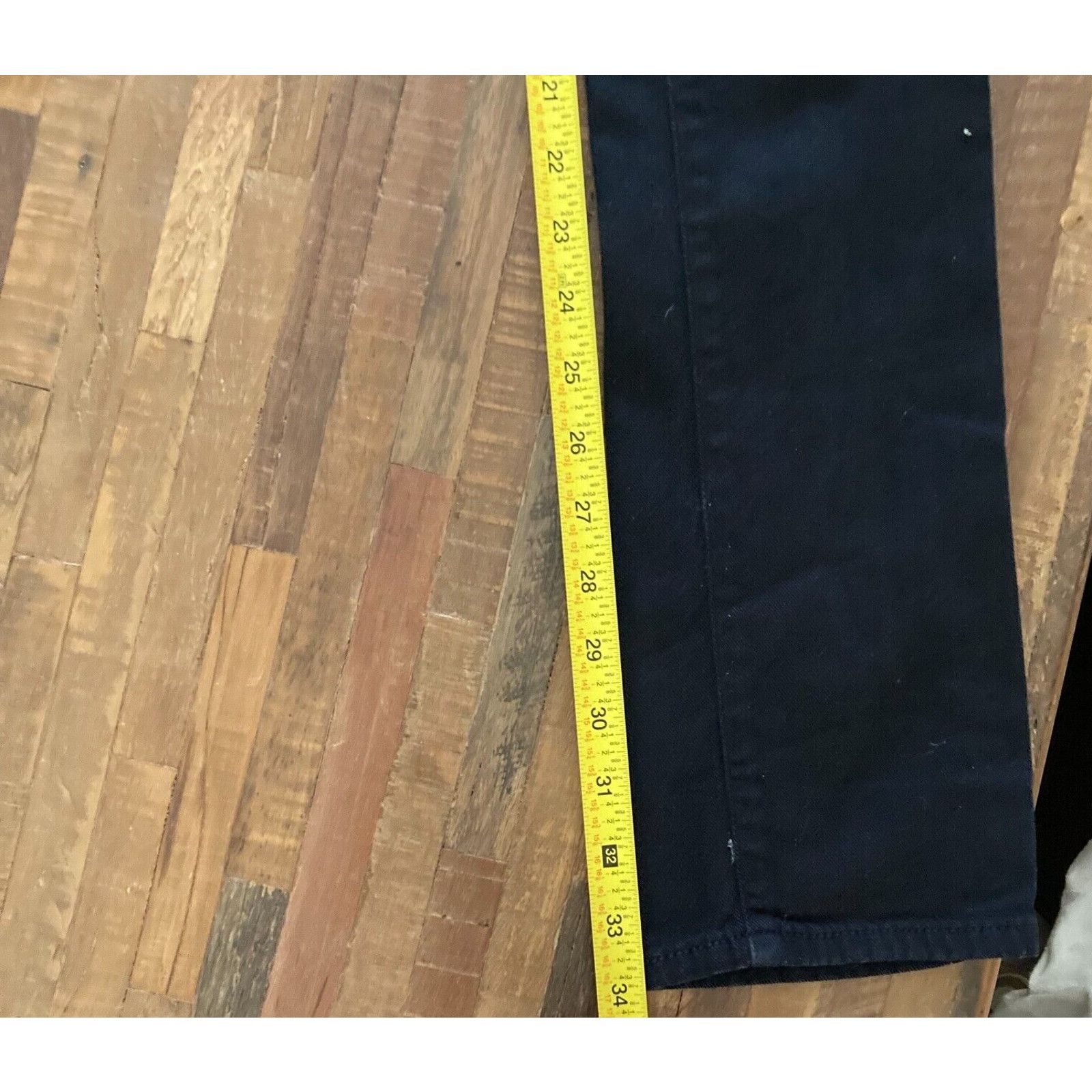 Levi's Levis Capital E Women's "Skimmer" Low Skinny Black W 25 Size 25" / US 0 / IT 36 - 4 Thumbnail