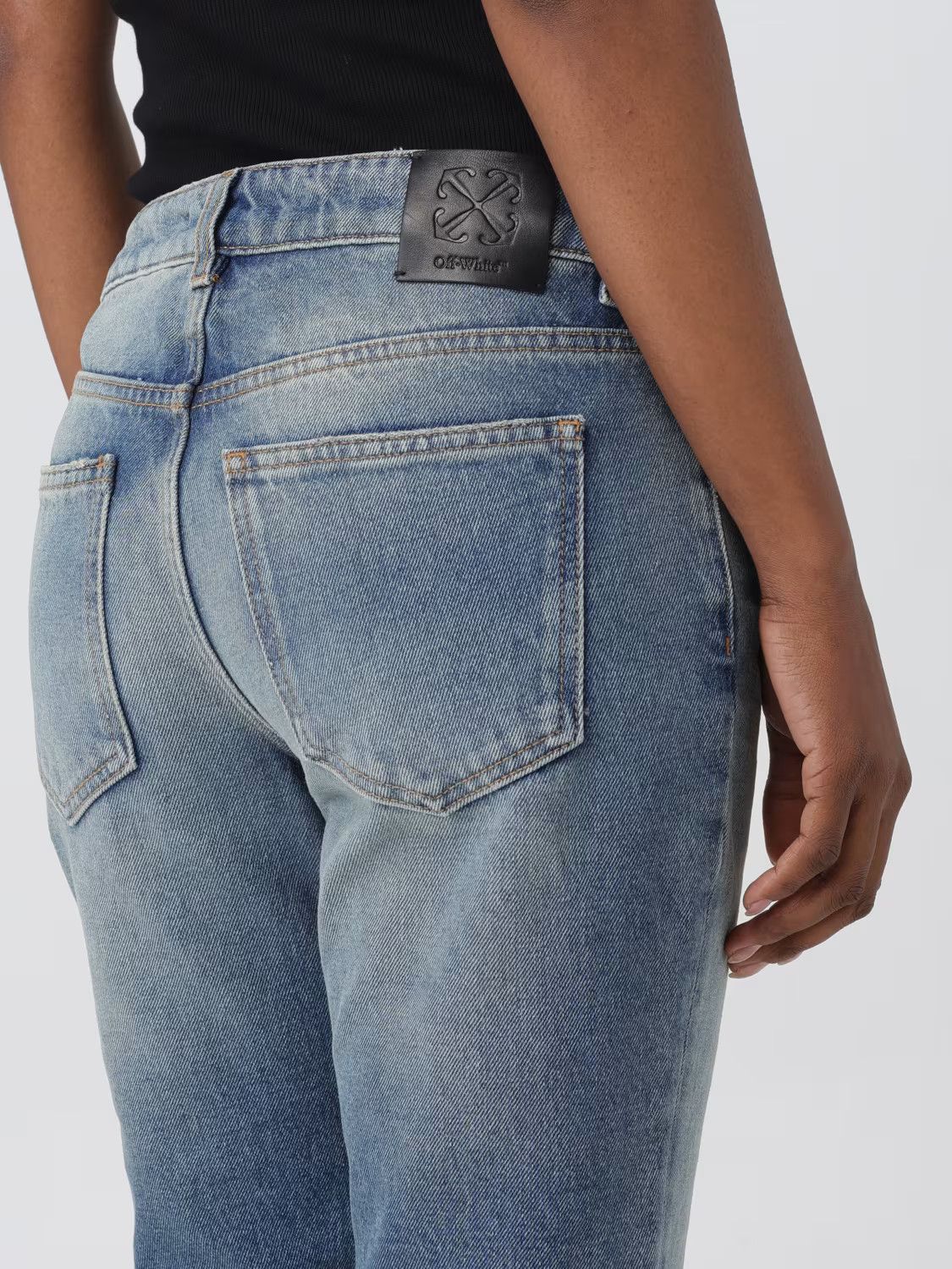 Off-White o1y1225 Denim Pant in Blue Size 27" / US 4 / IT 40 - 5 Thumbnail