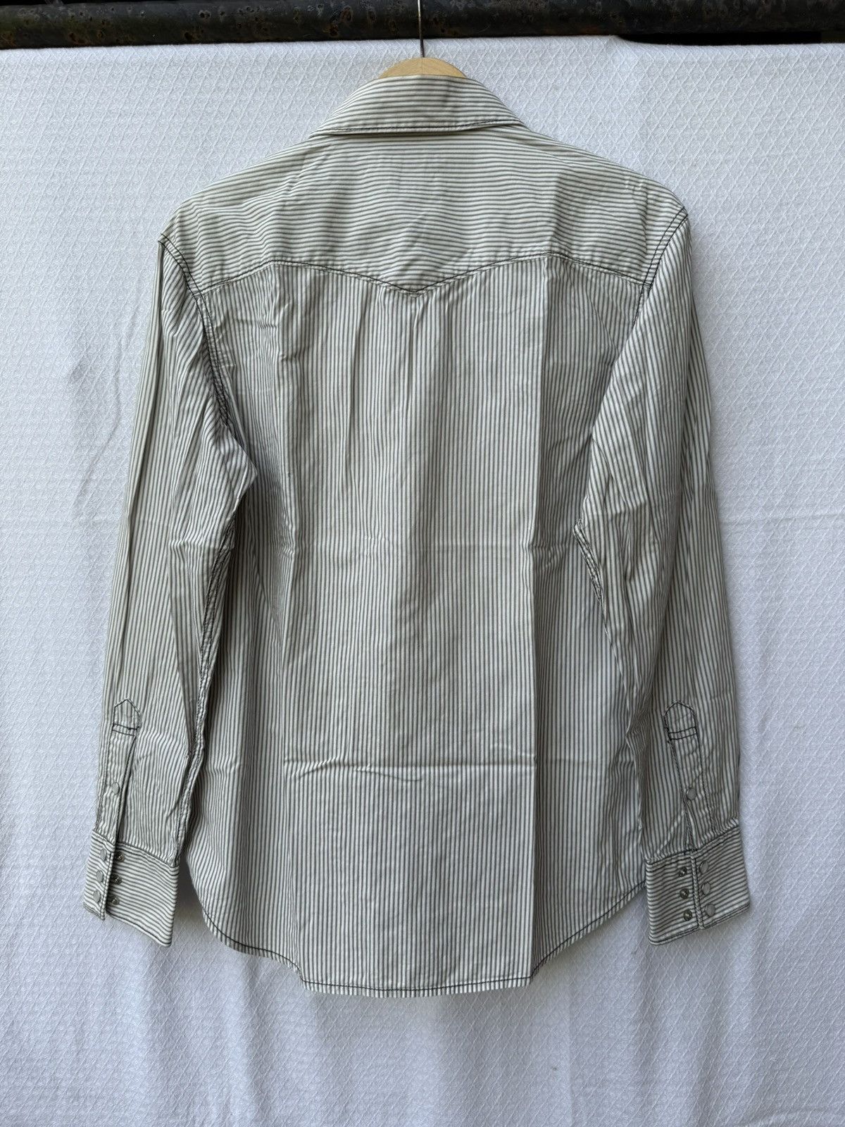 Levi's Levis striped button stone shirt Size US L / EU 52-54 / 3 - 2 Thumbnail