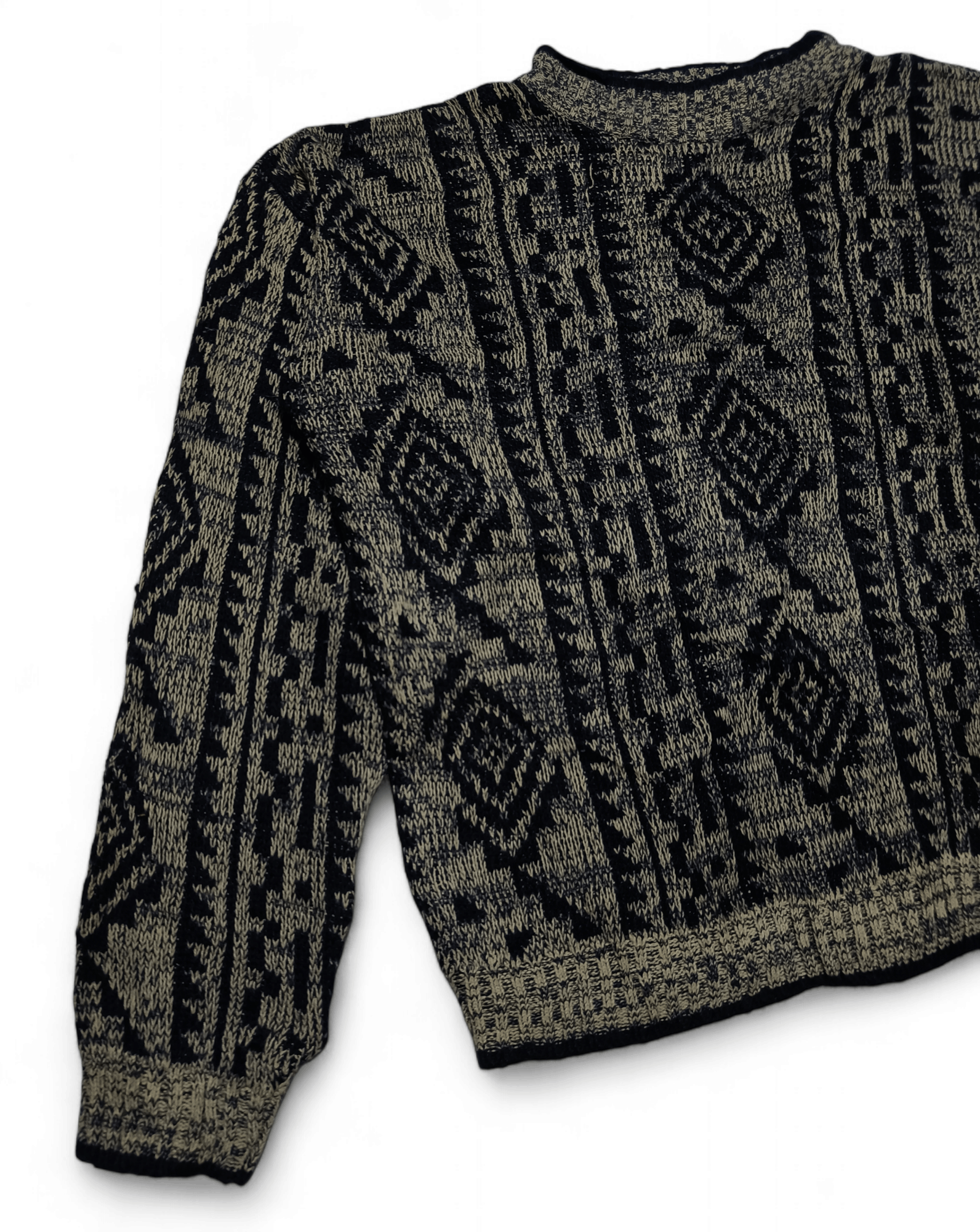 The Men's Store Vintage 80s THE MEN'S STORE Aztec Navajo Motifs Knit Sweater Size US M / EU 48-50 / 2 - 5 Thumbnail
