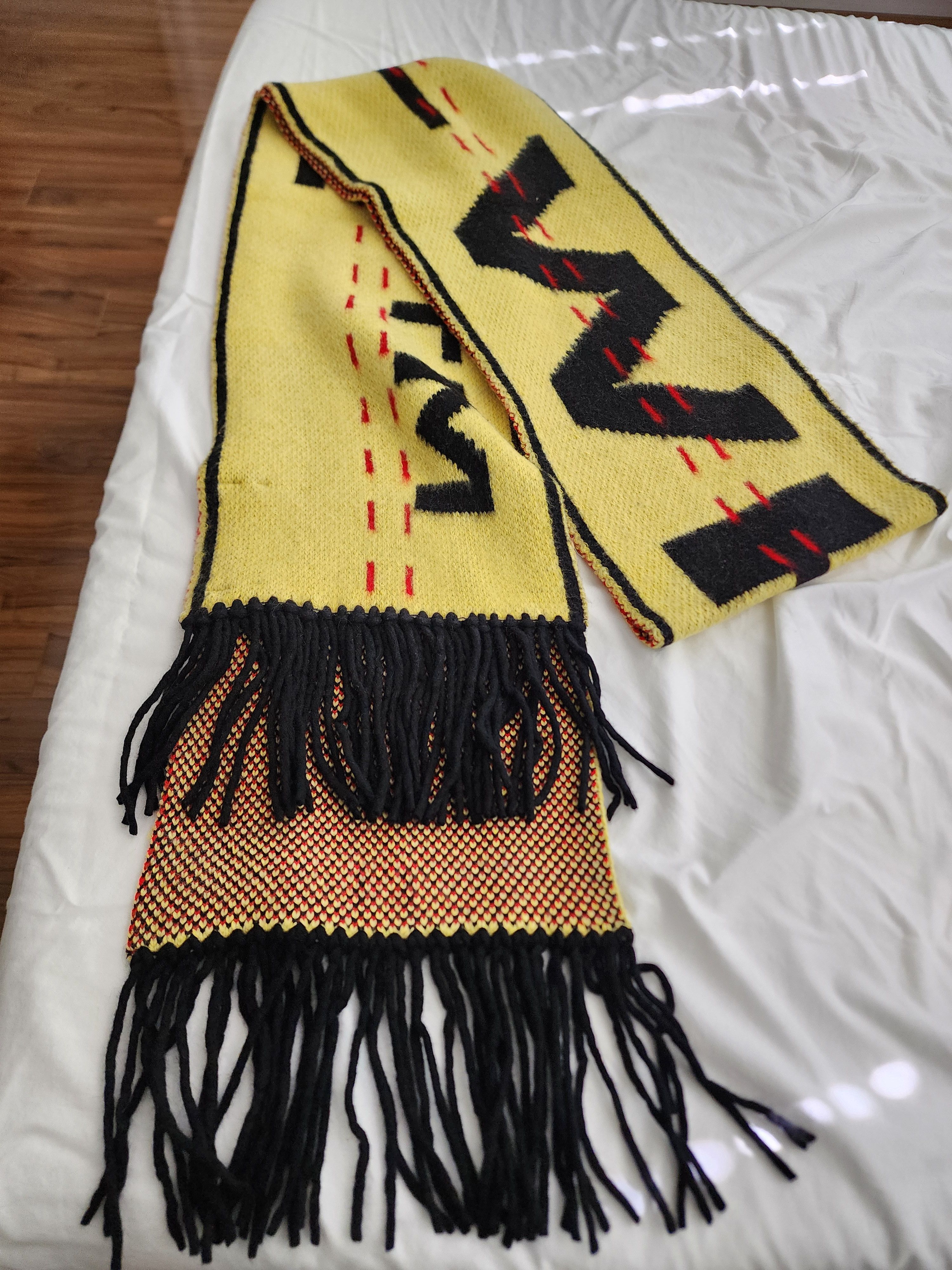 Off-White × Virgil Abloh Off-White knit industrial scarf - MADE IN ITALY Size ONE SIZE - 2 Thumbnail