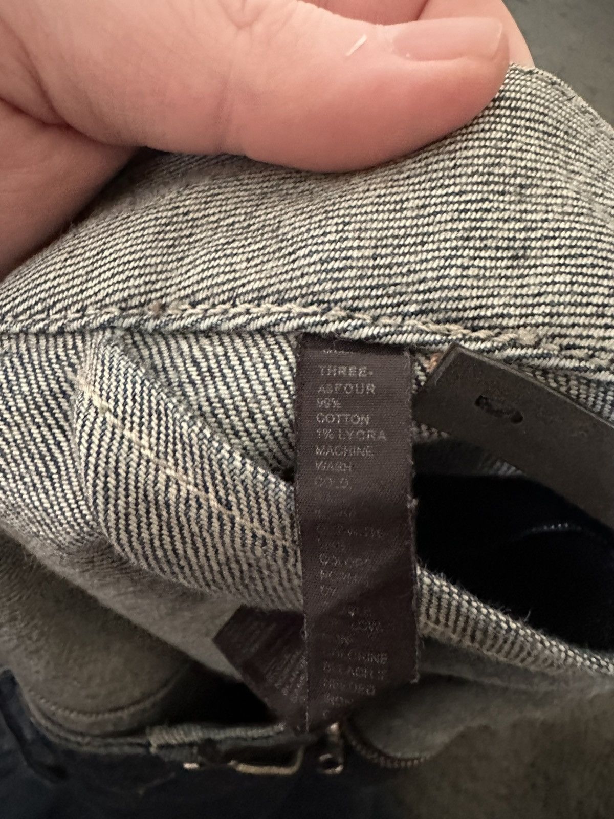 threeASFOUR Archive Three As Four Denim Jeans Vintage Size 32" / US 10 / IT 46 - 5 Thumbnail