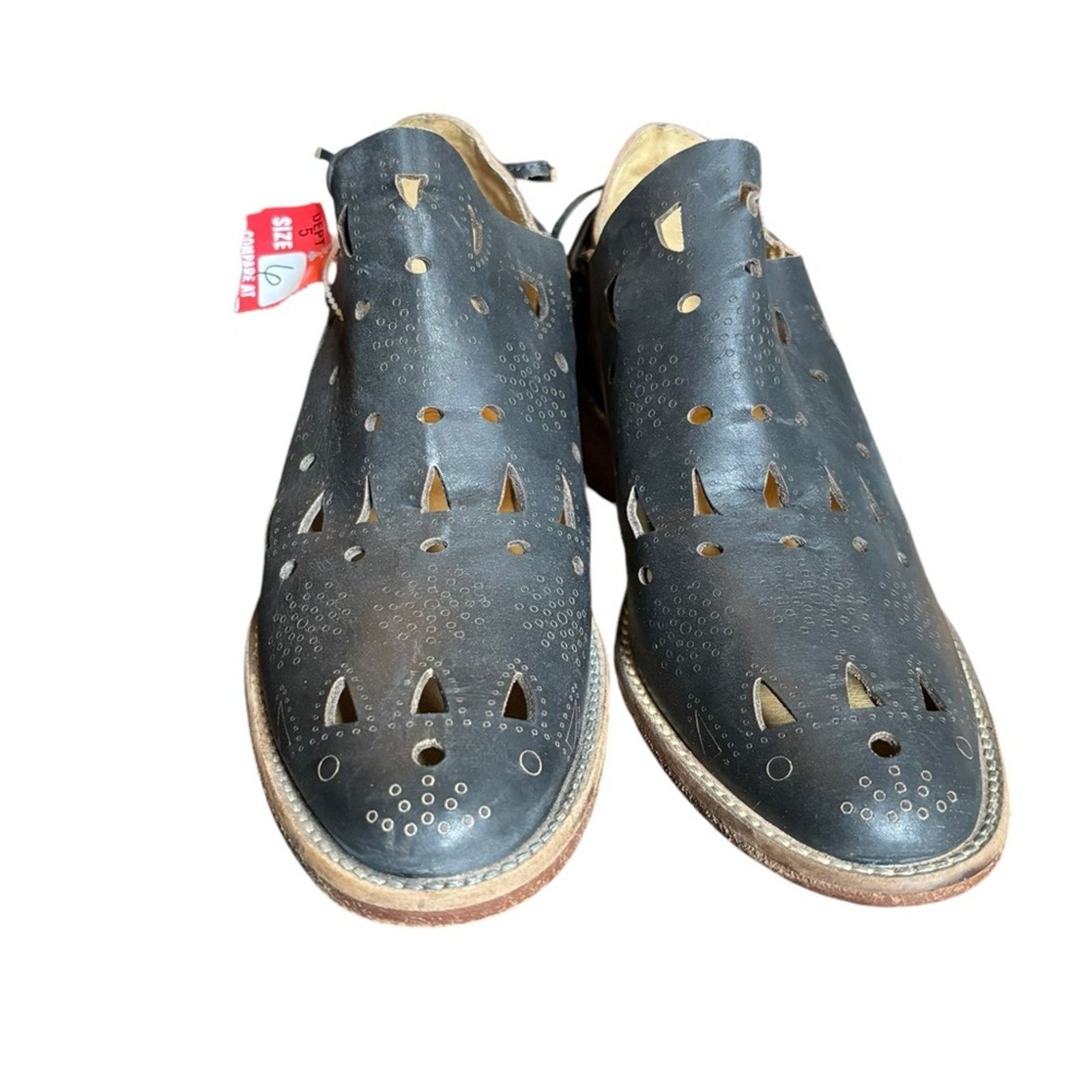 Other New! Musse & Cloud Coolise Leather Ankle Boot- Black Size US 6 / IT 36 - 2 Thumbnail