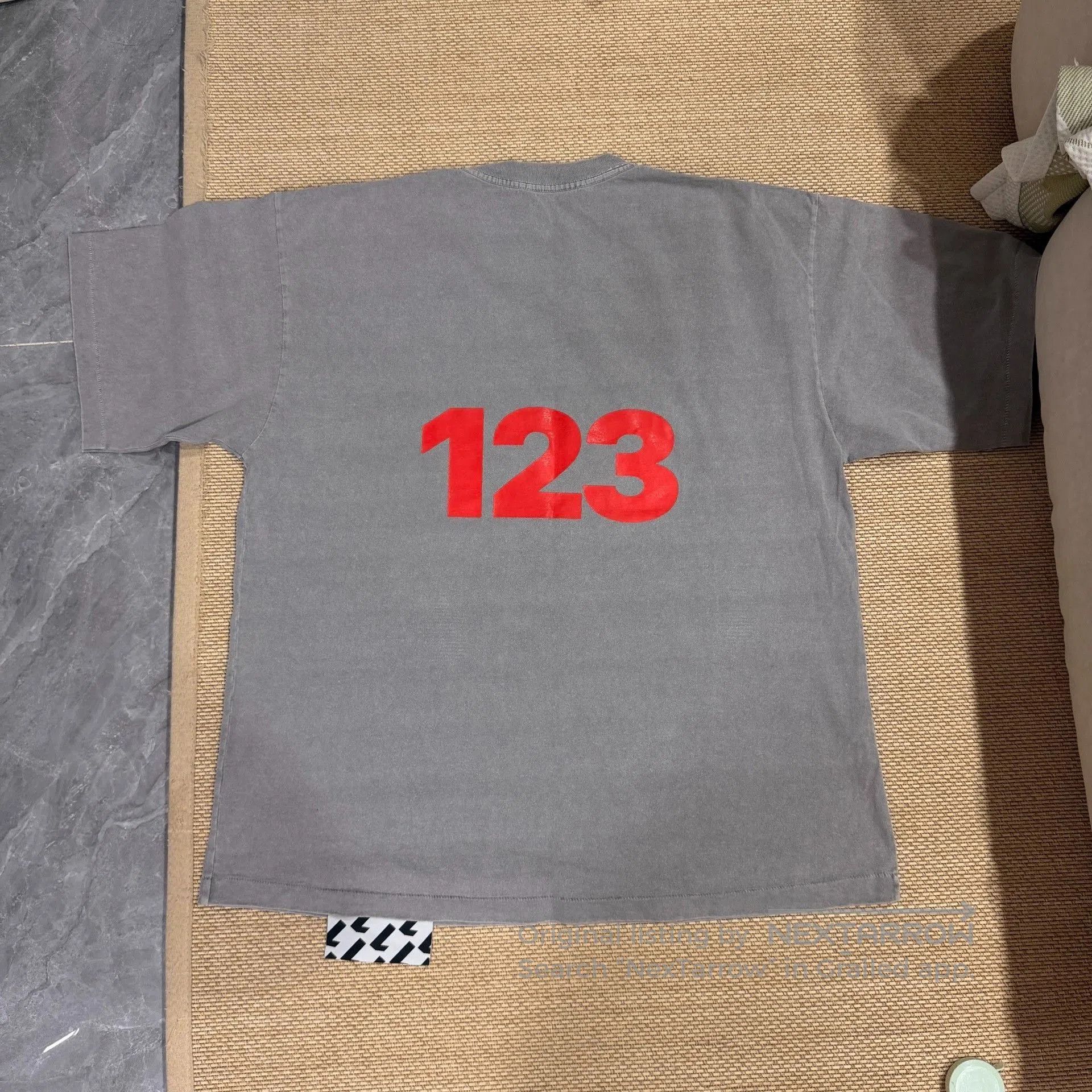 Other Miami Limited Washed Distressed Letter Tee. Size US S / EU 44-46 / 1 - 2 Thumbnail