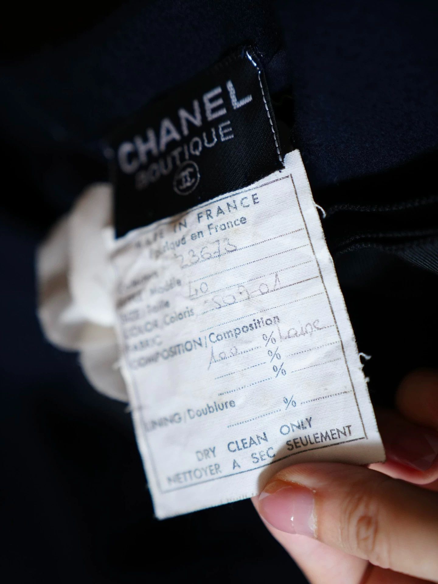 Chanel CHANEL 1988 Vintage White Wool Camellia Belted Dress Set Size M / US 6-8 / IT 42-44 - 6 Thumbnail