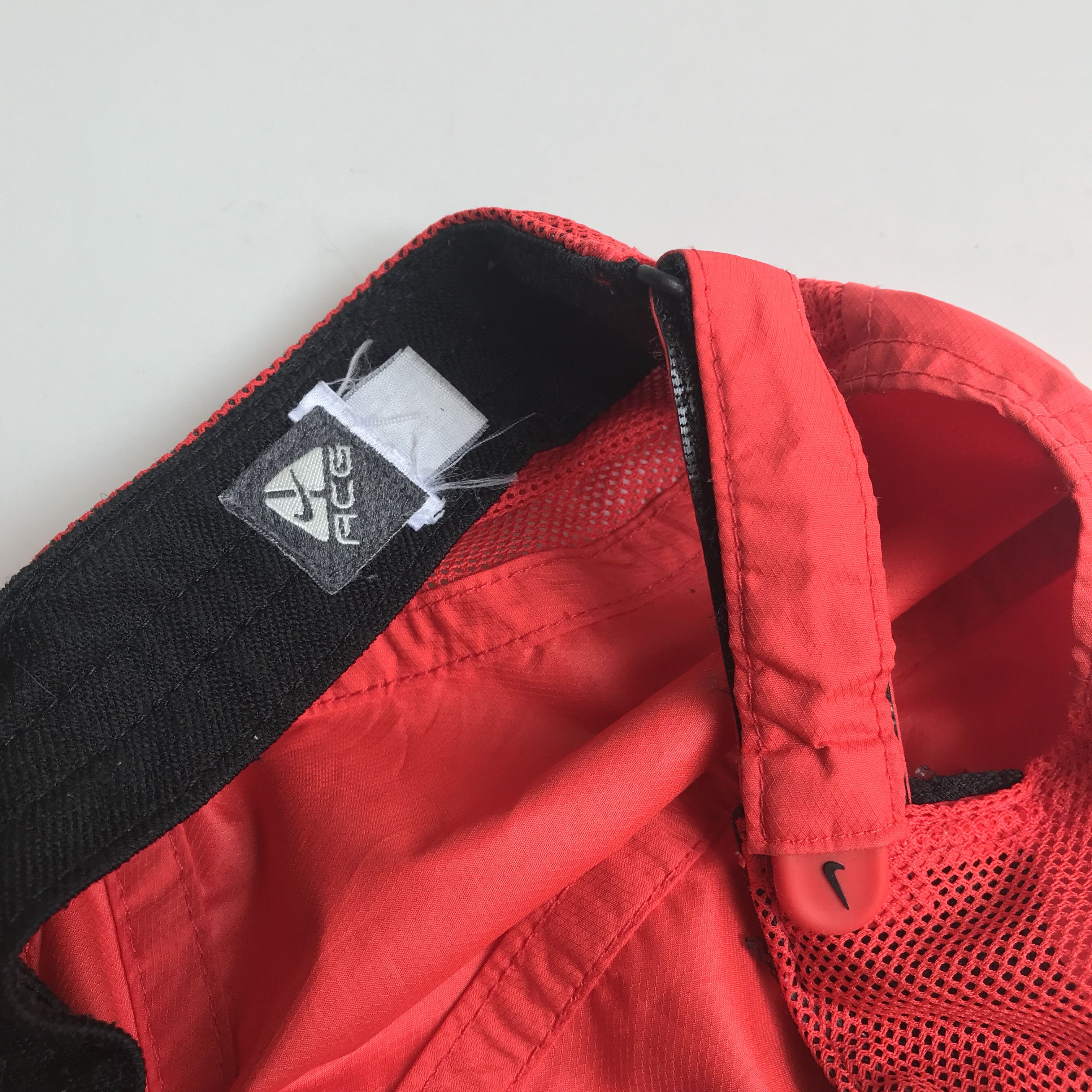 Nike × Nike ACG Vintage NIKE ACG outdoor running mountaineering cap red Size ONE SIZE - 13 Thumbnail