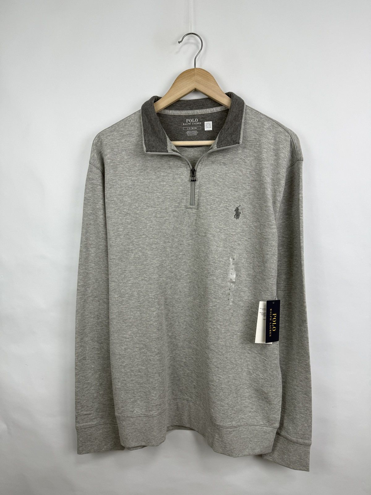 Polo Ralph Lauren 🇺🇸 NWT❗️Polo Ralph Lauren Luxury Jersey Quarter-zip Pullover Size US L / EU 52-54 / 3 - 7 Thumbnail