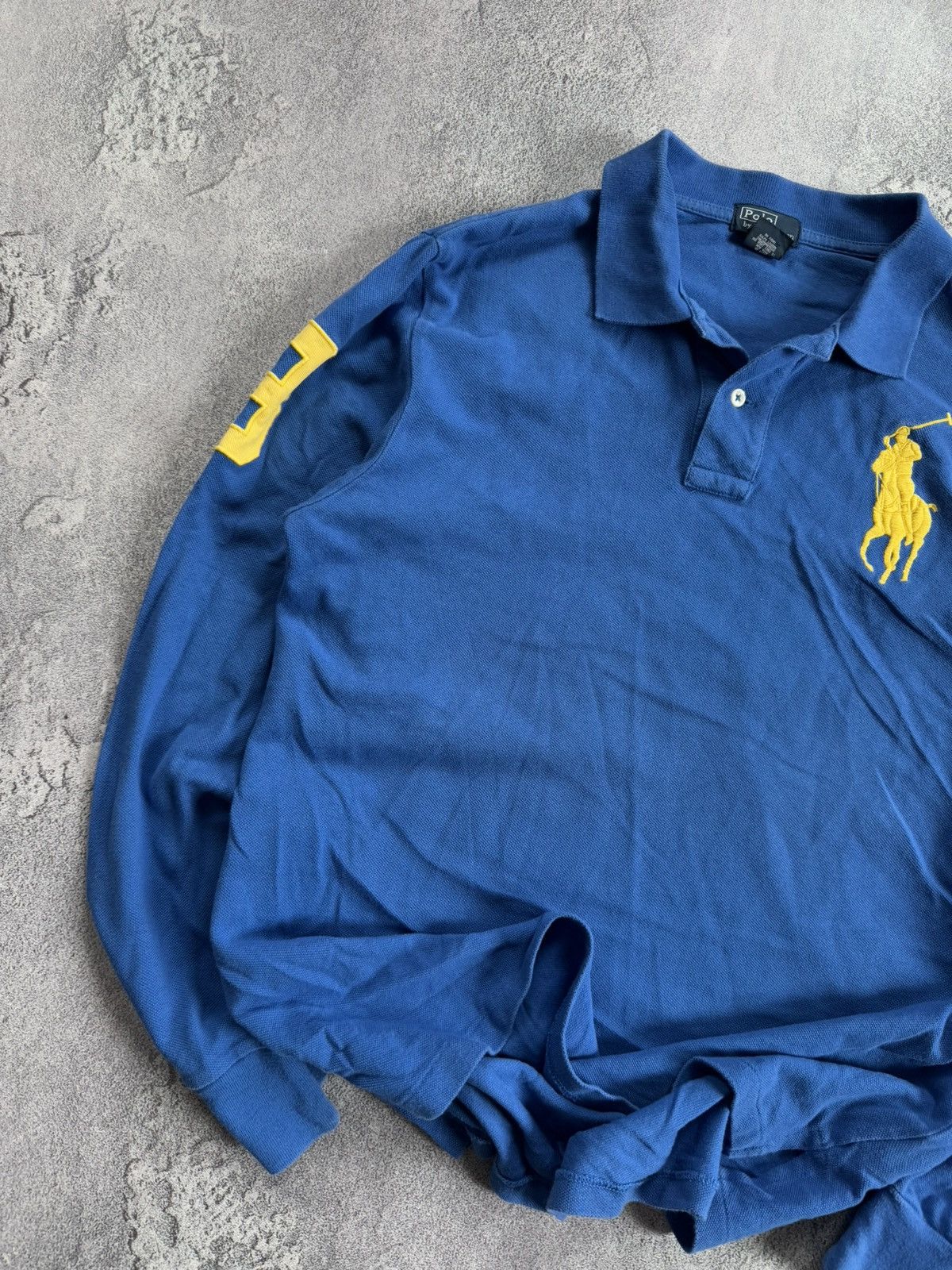 Polo Ralph Lauren × Ralph Lauren × Vintage Polo Ralph Lauren S/M polo long sleeve rugby T-shirt jumper Size US M / EU 48-50 / 2 - 2 Thumbnail