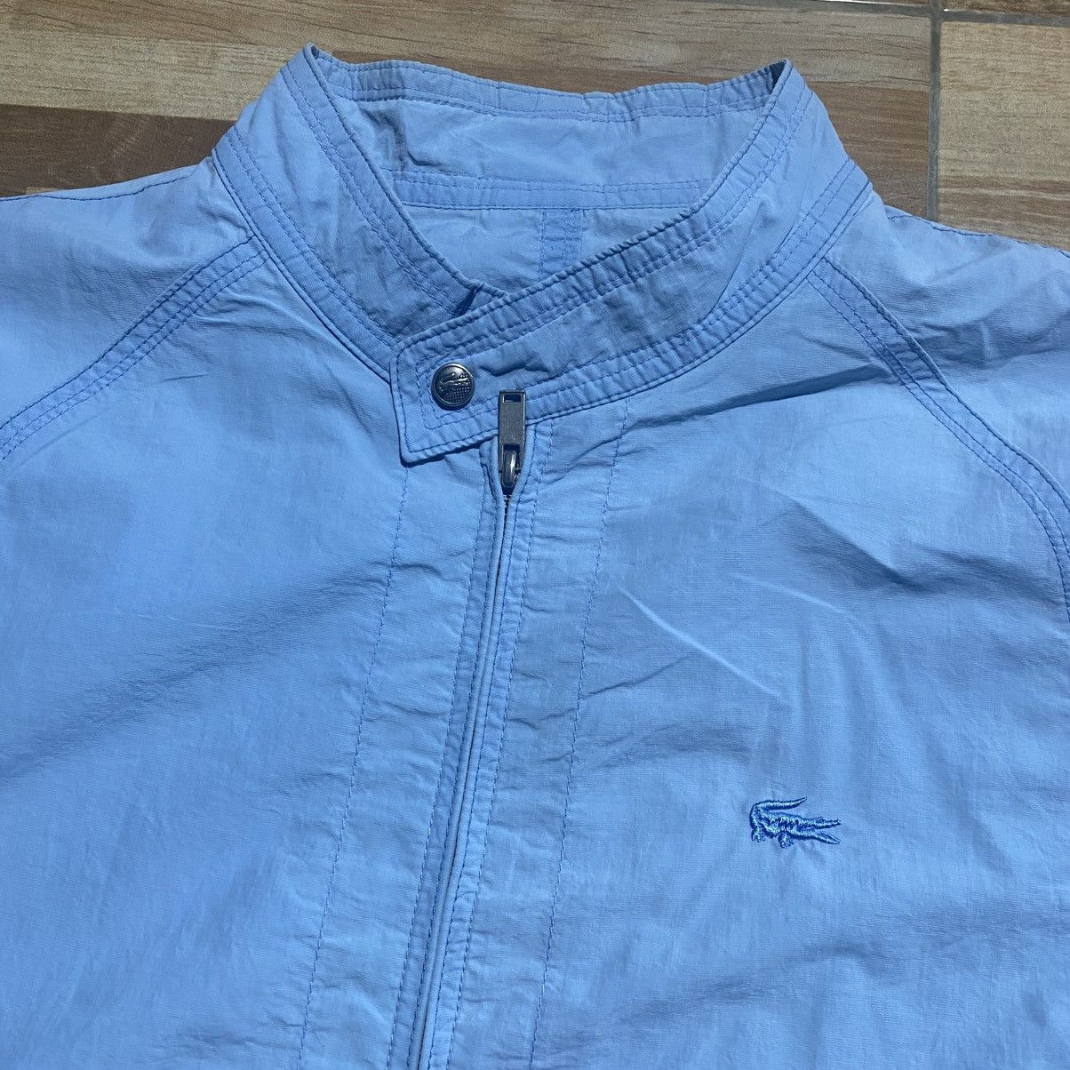 Lacoste × Vintage Lacoste Light Blue Jacket Size US M / EU 48-50 / 2 - 3 Thumbnail