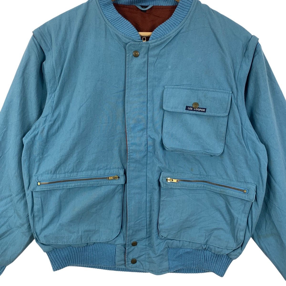 Lee Vintage 80’ LEE COOPER Cafe Racer Insulate Bomber Jacket Size US M / EU 48-50 / 2 - 7 Thumbnail