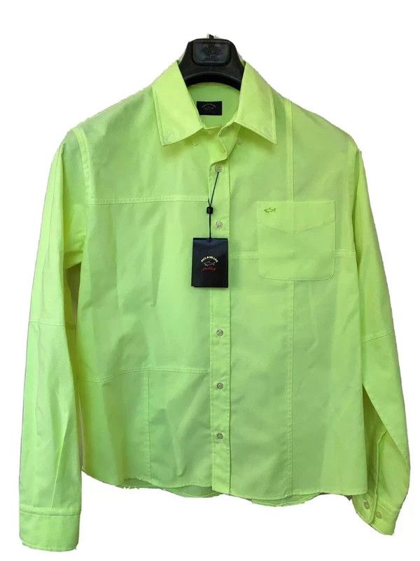 Paul & Shark RRP330€ PAUL&SHARK sz L SOLID LONG SLEEVES NEW NEON NEW Size US L / EU 52-54 / 3 - 1 Thumbnail