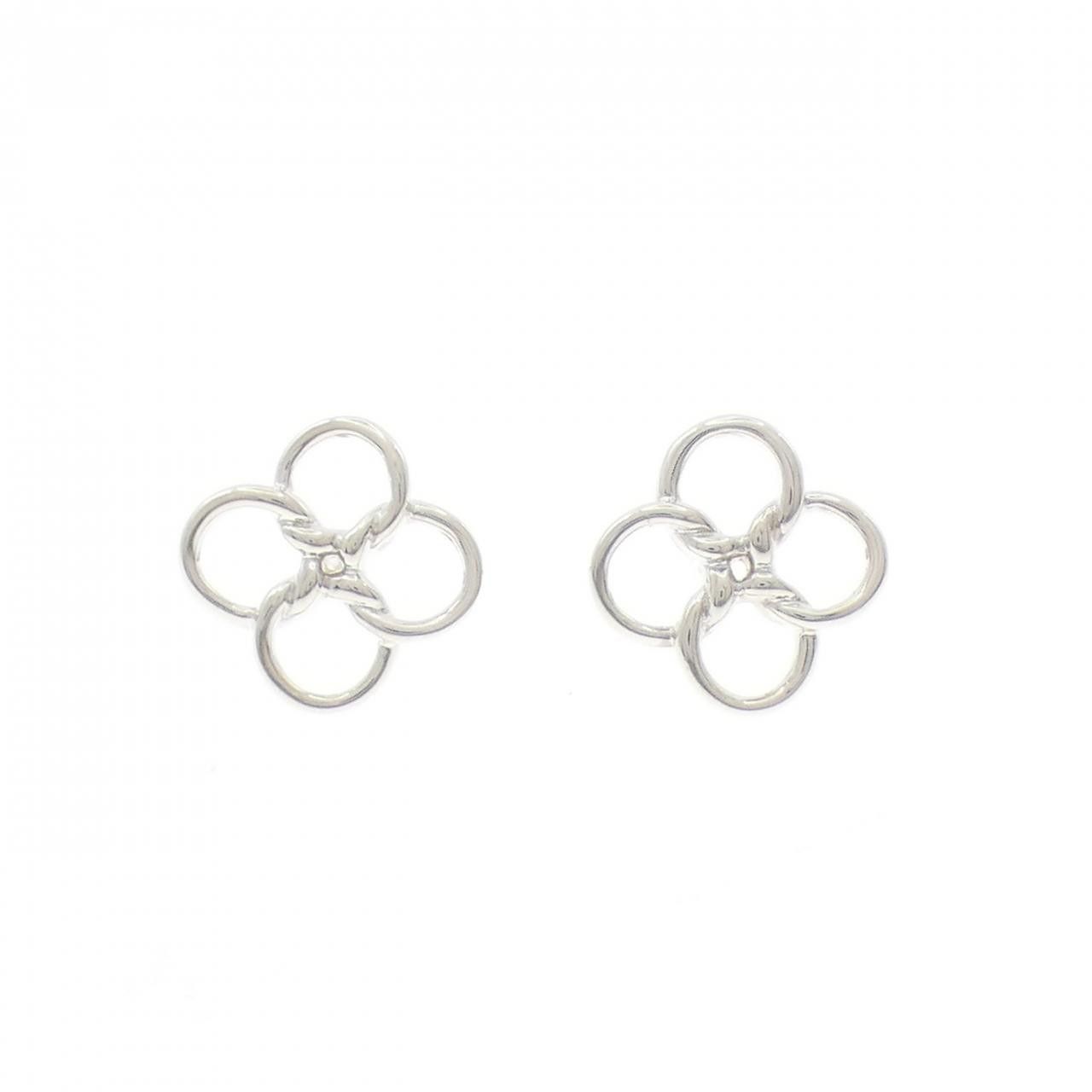Tiffany & Co. Tiffany & Co. Tiffany & Co. Quadrofolio Mini 925 Silver Earrings Precious Metal Earrings DUTY FREE for USA Size ONE SIZE - 1 Thumbnail