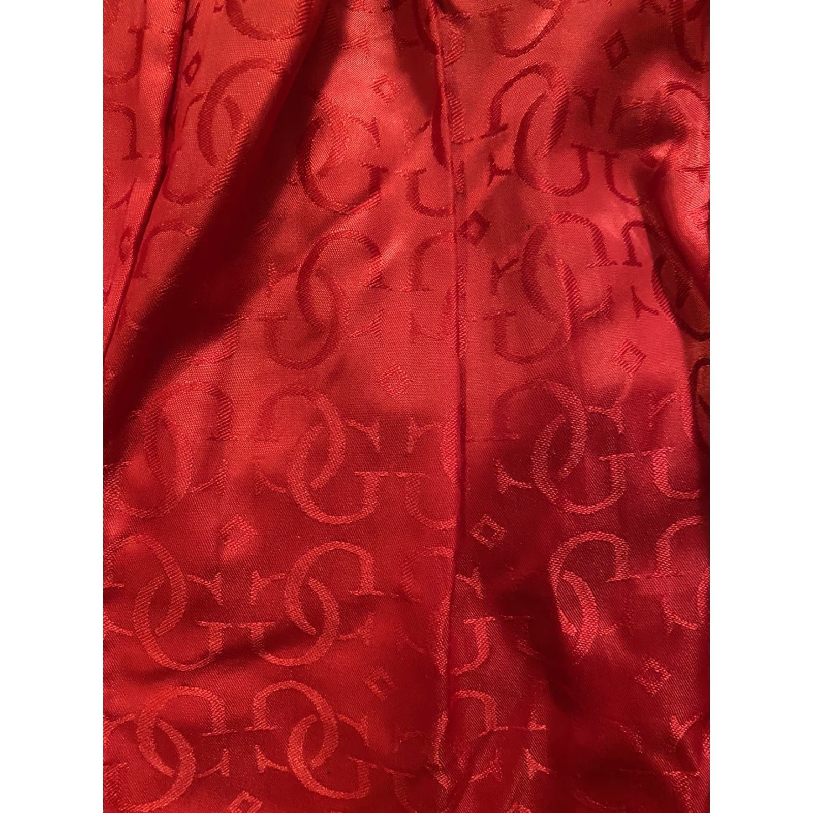 Guess VINTAGE GUESS Wool Blend Women’s Jacket Pea Coat Red Belted Collared Size M Size M / US 6-8 / IT 42-44 - 6 Thumbnail