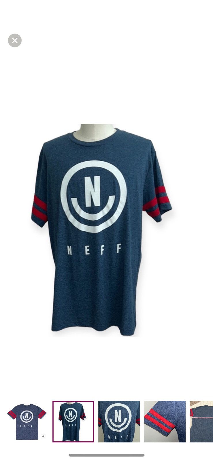 NEFF Neff XL short sleeved logo tee Size US XL / EU 56 / 4 - 1 Thumbnail