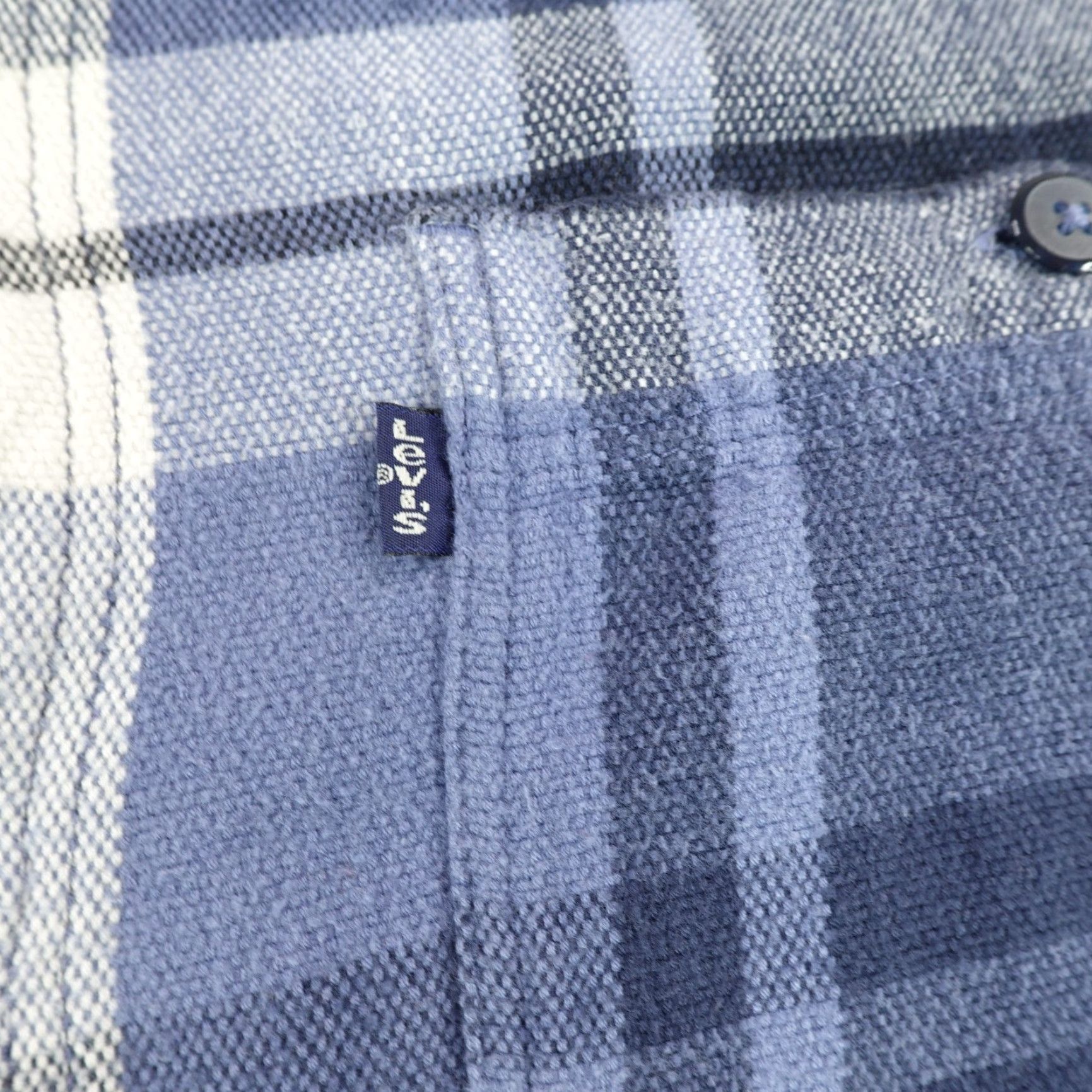 Levi's VINTAGE Levi's Button-Up Shirt Mens S Blue Plaid Flannel 90s Cotton Long Sleeve Casual Workwear 90s Mens Size US S / EU 44-46 / 1 - 4 Thumbnail
