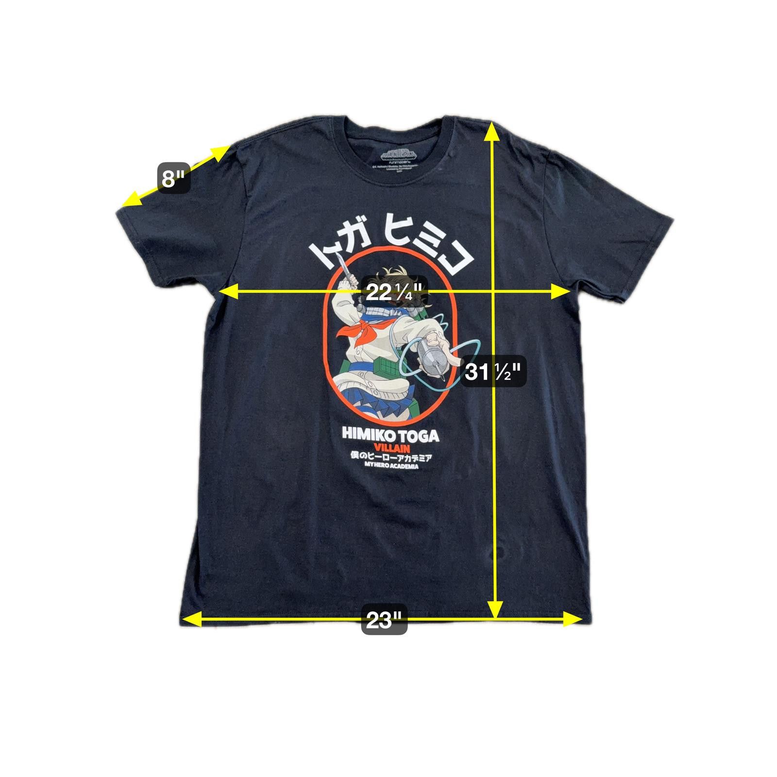 Designer NWOT My Hero Academia Himiko Toga Villain Tee Japanese XL Size US L / EU 52-54 / 3 - 4 Thumbnail