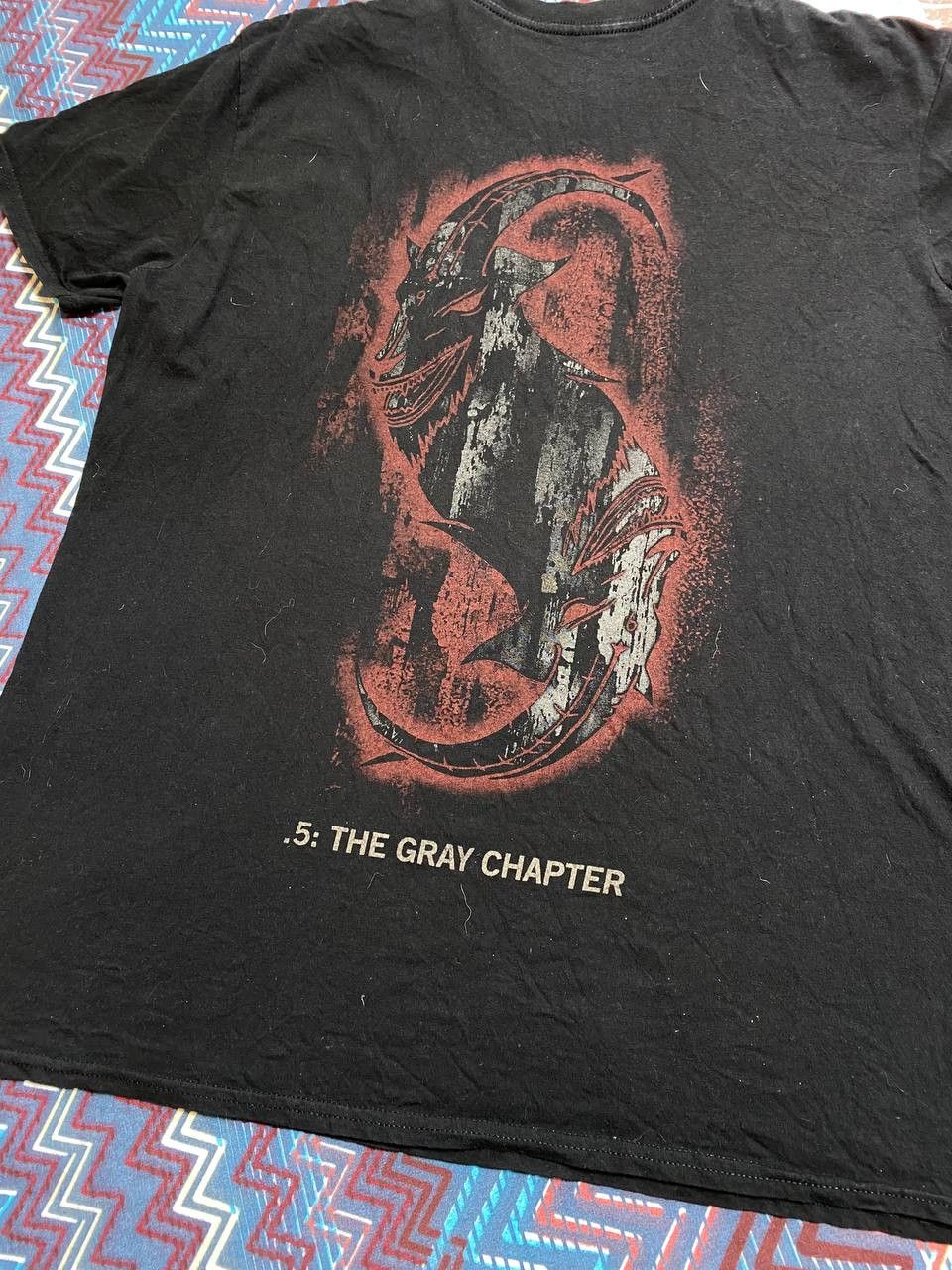 Slipknot Streetwear T-Shirt Slipknot big logo black Y2K Vintage Size US XL / EU 56 / 4 - 4 Thumbnail