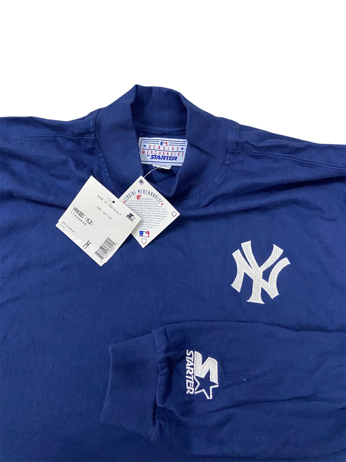 MLB × New York Yankees × Vintage Rare Vintage Starter New York Yankees L/S Tshirt Size US M / EU 48-50 / 2 - 5 Thumbnail