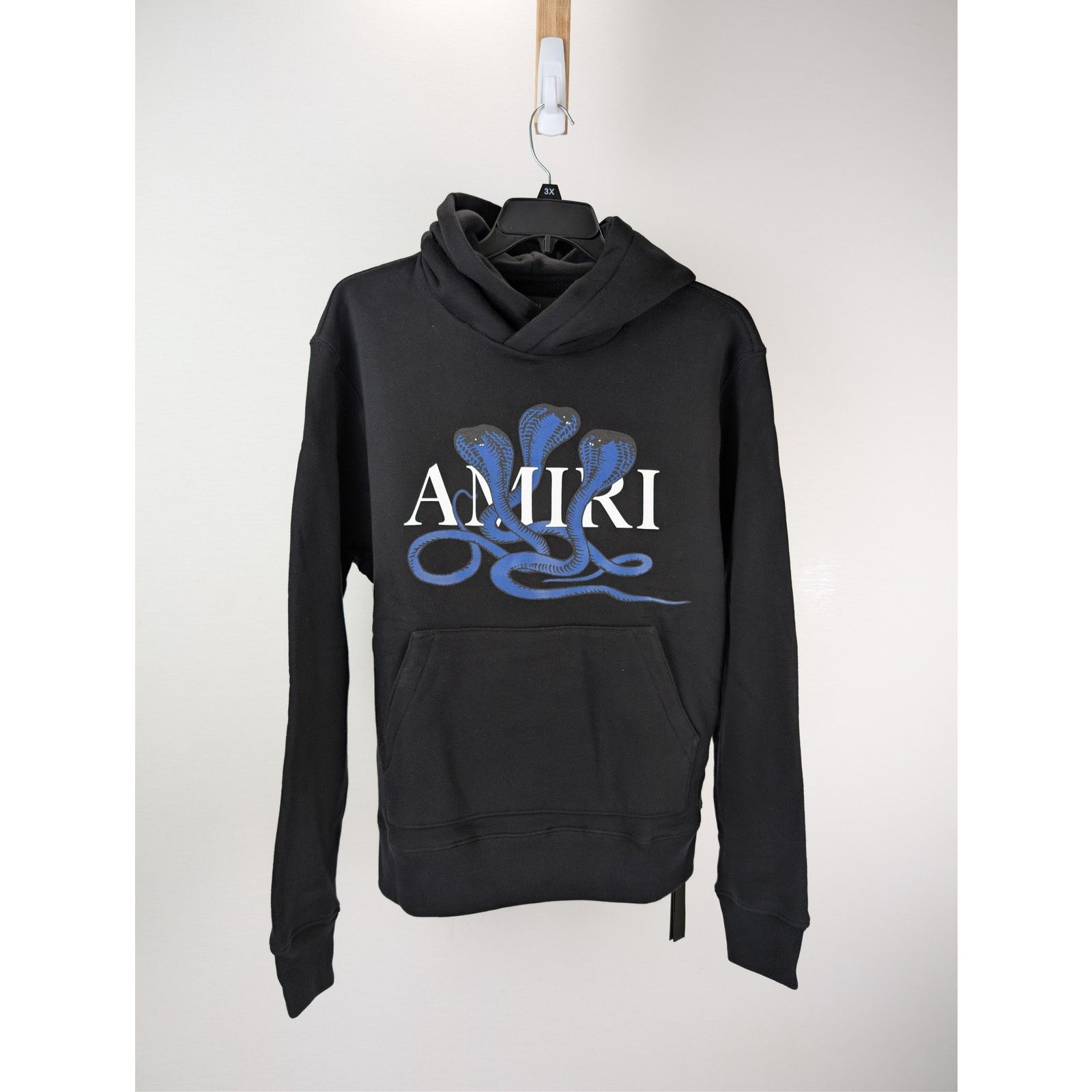 Amiri o1rshd1 Snake Hoodie in Black/Blue Size US S / EU 44-46 / 1 - 8 Thumbnail