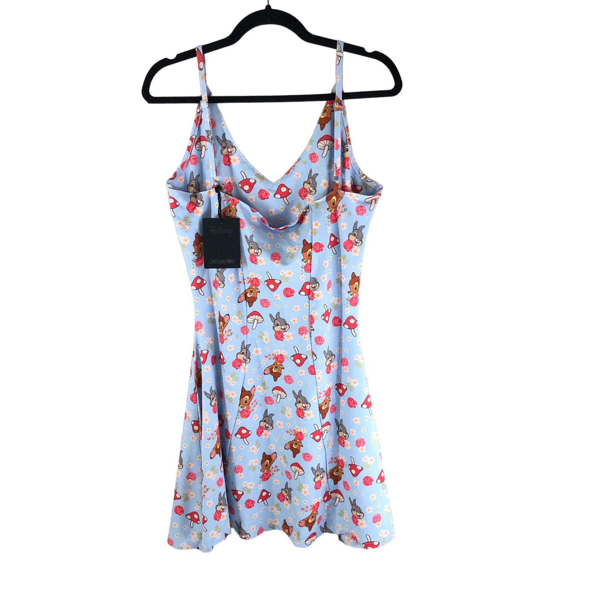 Other Cakeworthy Unique Vintage Disney Bambi Woodland Mini Dress A Size L / US 10 / IT 46 - 2 Thumbnail