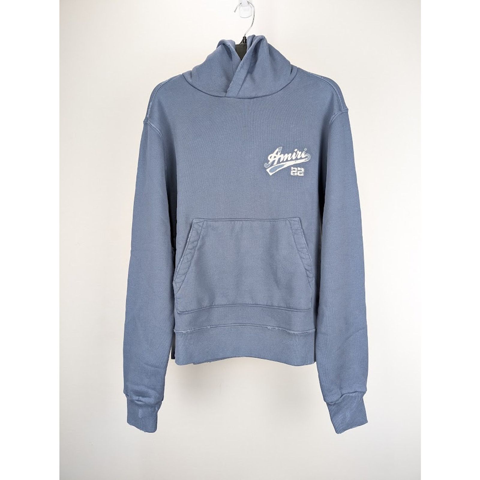 Amiri o1rshd1 Q:3 / Amiri 22 Hoodie in Bluefin Size US XL / EU 56 / 4 - 2 Thumbnail