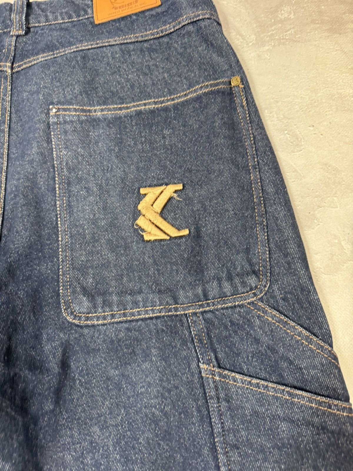 Karl Kani Karl Kani Baggy Y2k Carpenter Denim Pants Size US 32 / EU 48 - 11 Thumbnail