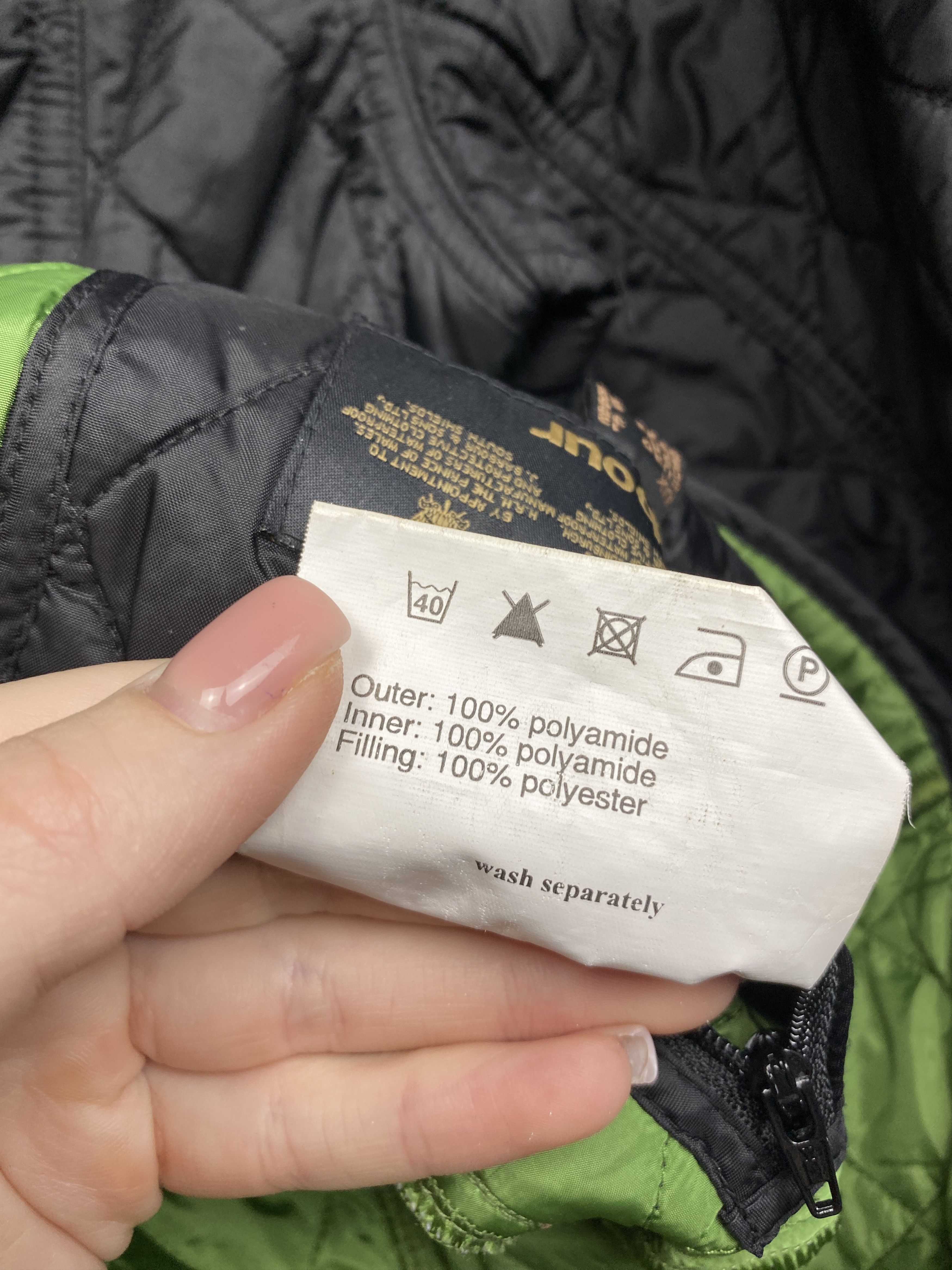 Barbour × Vintage Barbour Summer Liddesdale Vintage Quilted Jacket Size M / US 6-8 / IT 42-44 - 8 Thumbnail