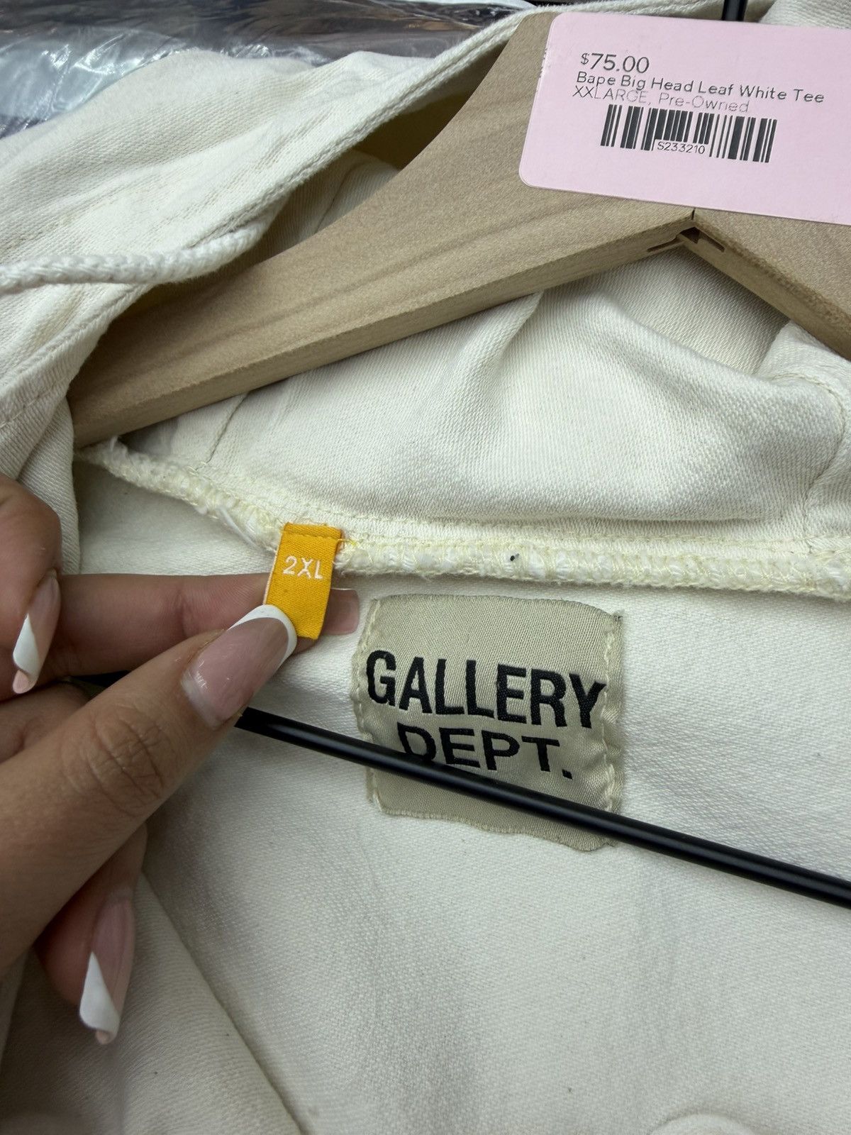Gallery Dept. Gallery Dept Paint Splatter Hoodie Size US XL / EU 56 / 4 - 6 Thumbnail