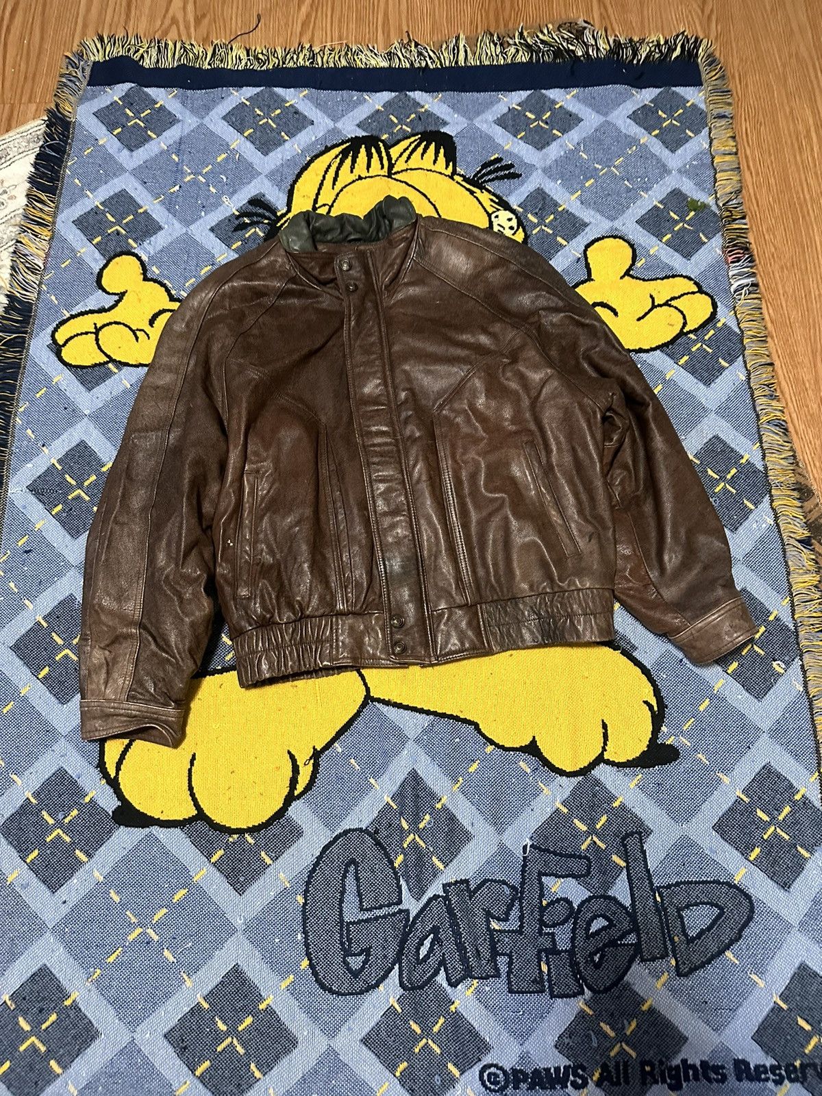 Wilsons Leather Vintage Y2K Wilson’s Brown Leather Jacket Size US L / EU 52-54 / 3 - 5 Thumbnail