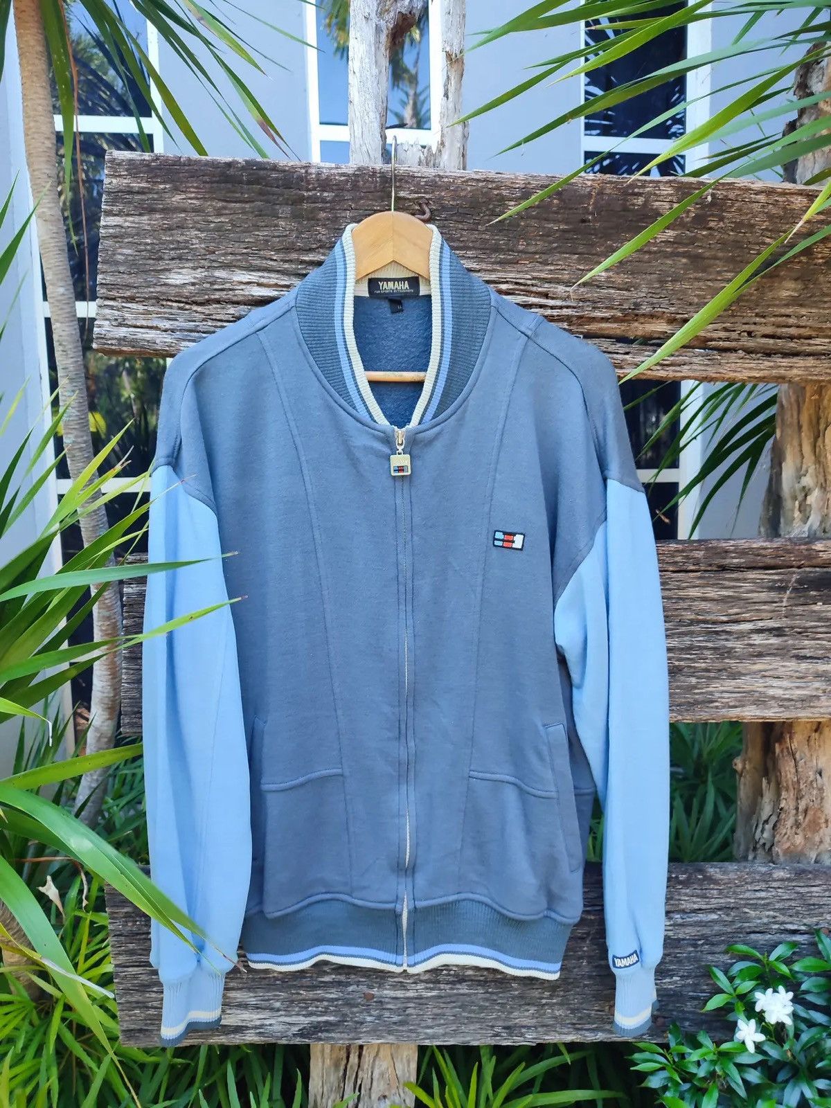 Yamaha Vintage Yamaha Sportswear Zip-Up Jacket – Japan LL Size Size US L / EU 52-54 / 3 - 1 Thumbnail