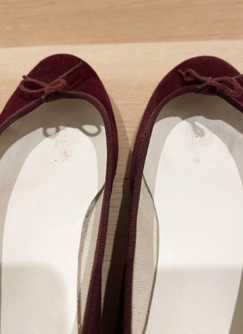 Repetto Repetto Cendrillon Burgundy Ballet Flats Size US 10 / IT 40 - 4 Thumbnail