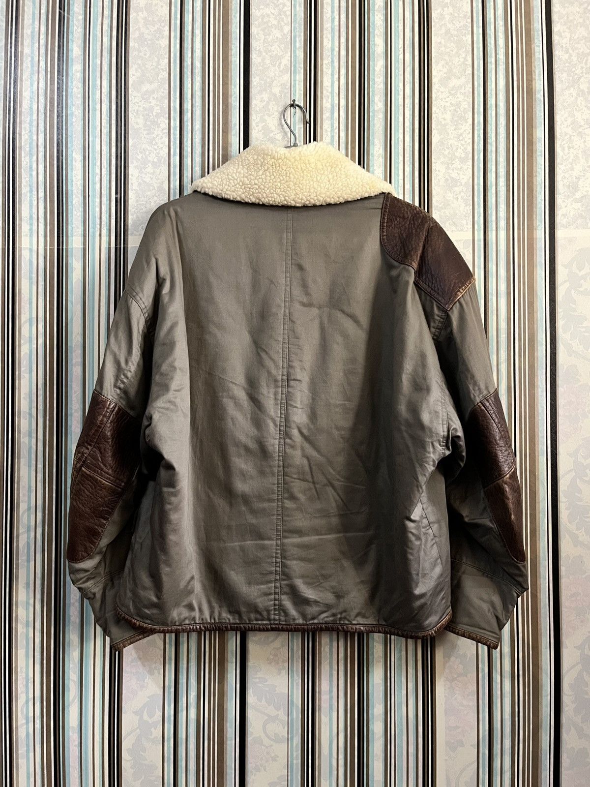 Japanese Brand 1980s UNCLE DOLCE G-1 panel leather #H2 Size US L / EU 52-54 / 3 - 3 Thumbnail