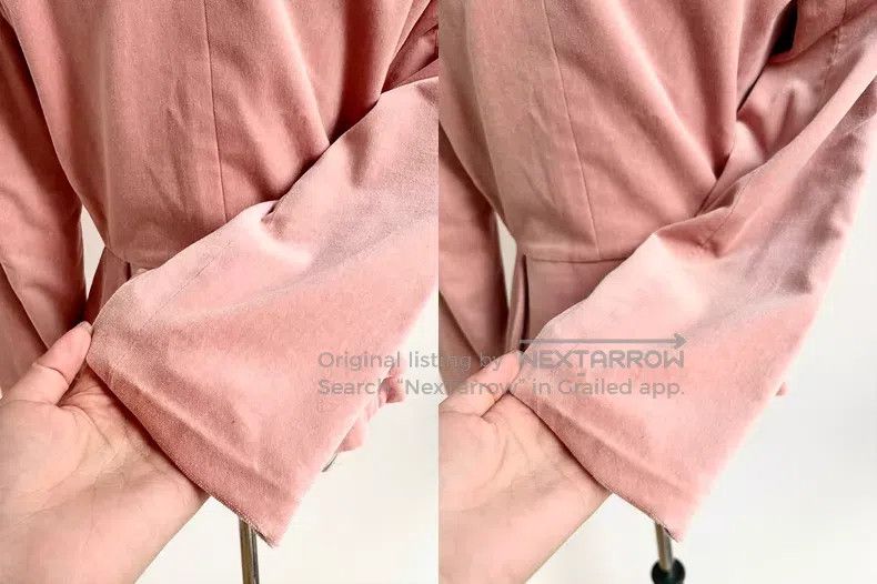 Vivienne Westwood Vivienne Westwood Pink Velvet Jacket Size L / US 10 / IT 46 - 8 Thumbnail
