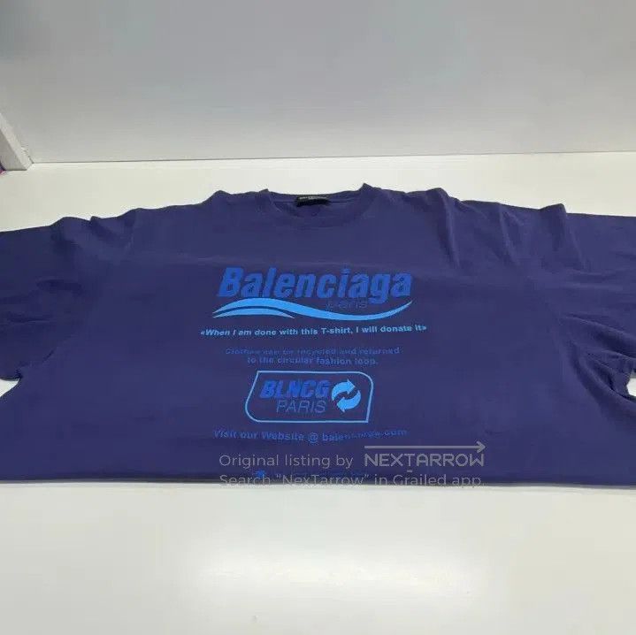 Balenciaga Balenciaga FW21 Retro Logo Loose Fit T. Size US XS / EU 42 / 0 - 3 Thumbnail