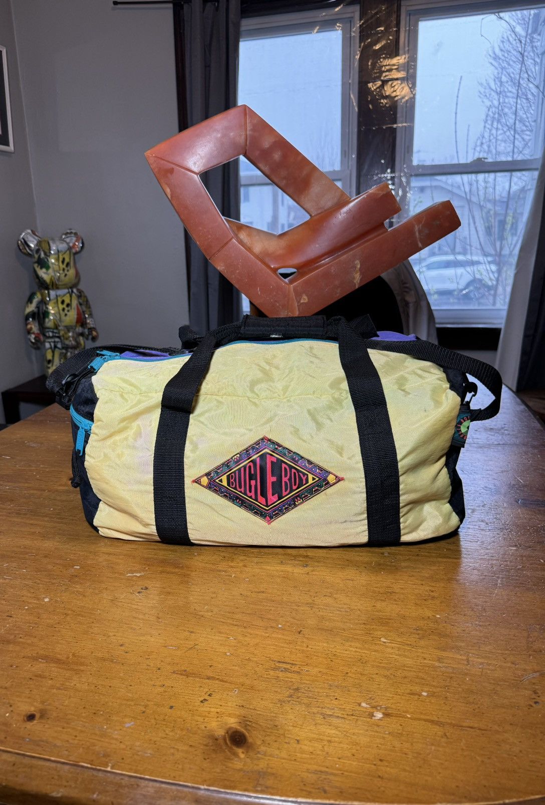Bugle Boy × Vintage Vintage Bugle Boy duffle Bag Size ONE SIZE - 1 Thumbnail