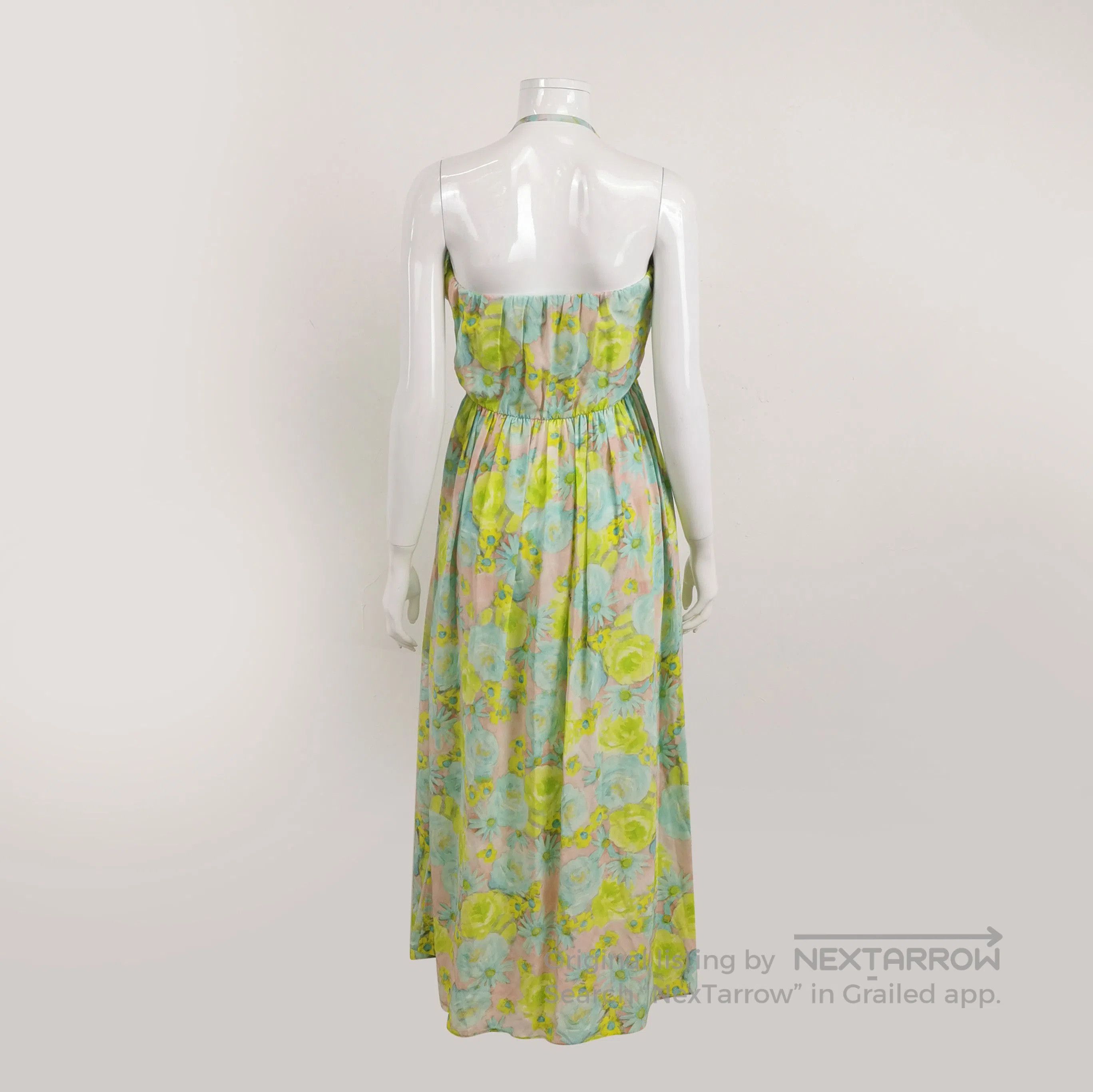 Prada Prada Colorful Silk Printed Maxi Dress . Size M / US 6-8 / IT 42-44 - 2 Thumbnail