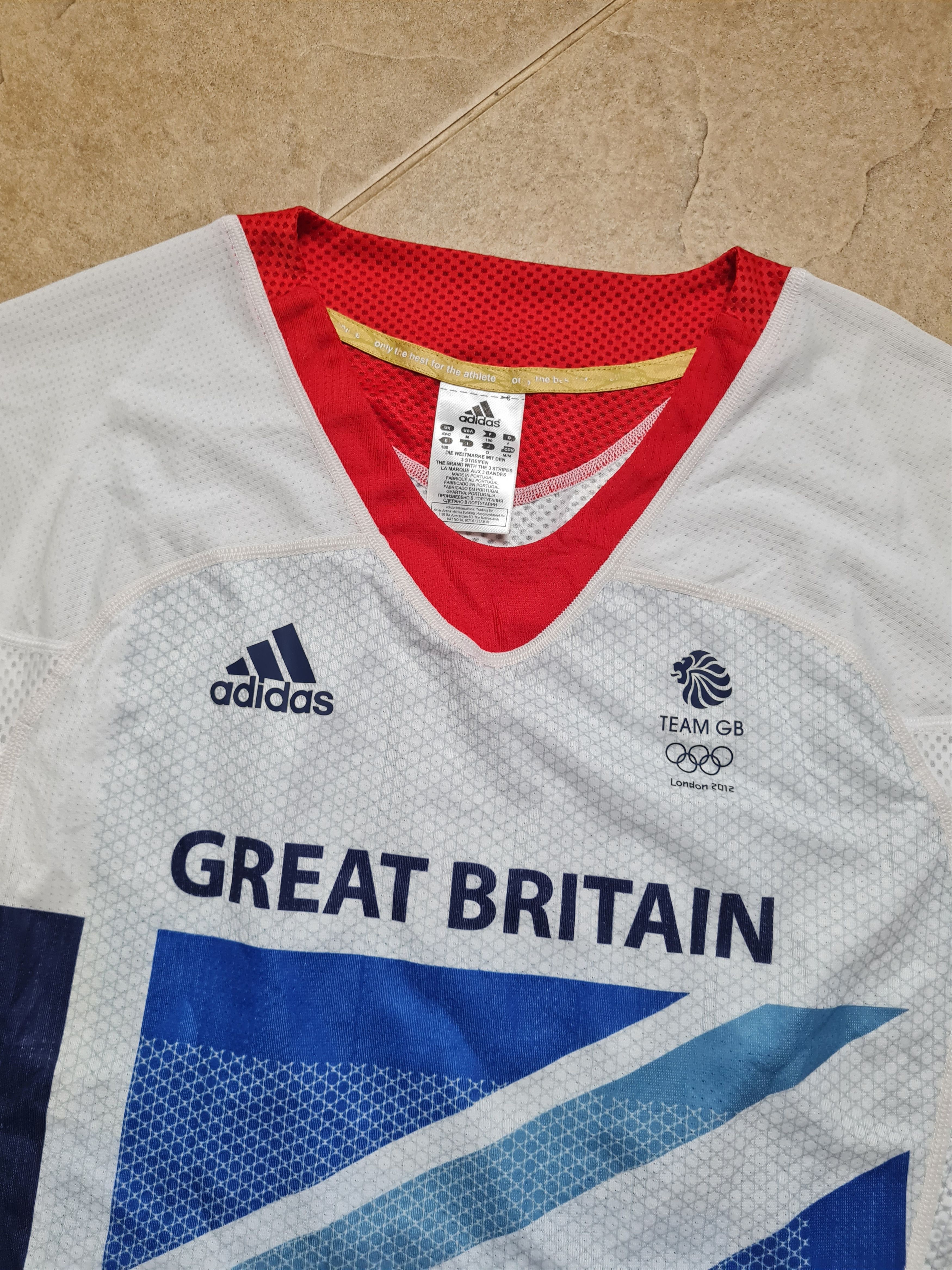 Adidas Adidas Great Britain 2012 Olympic Shirt Team GB Size US M / EU 48-50 / 2 - 2 Thumbnail