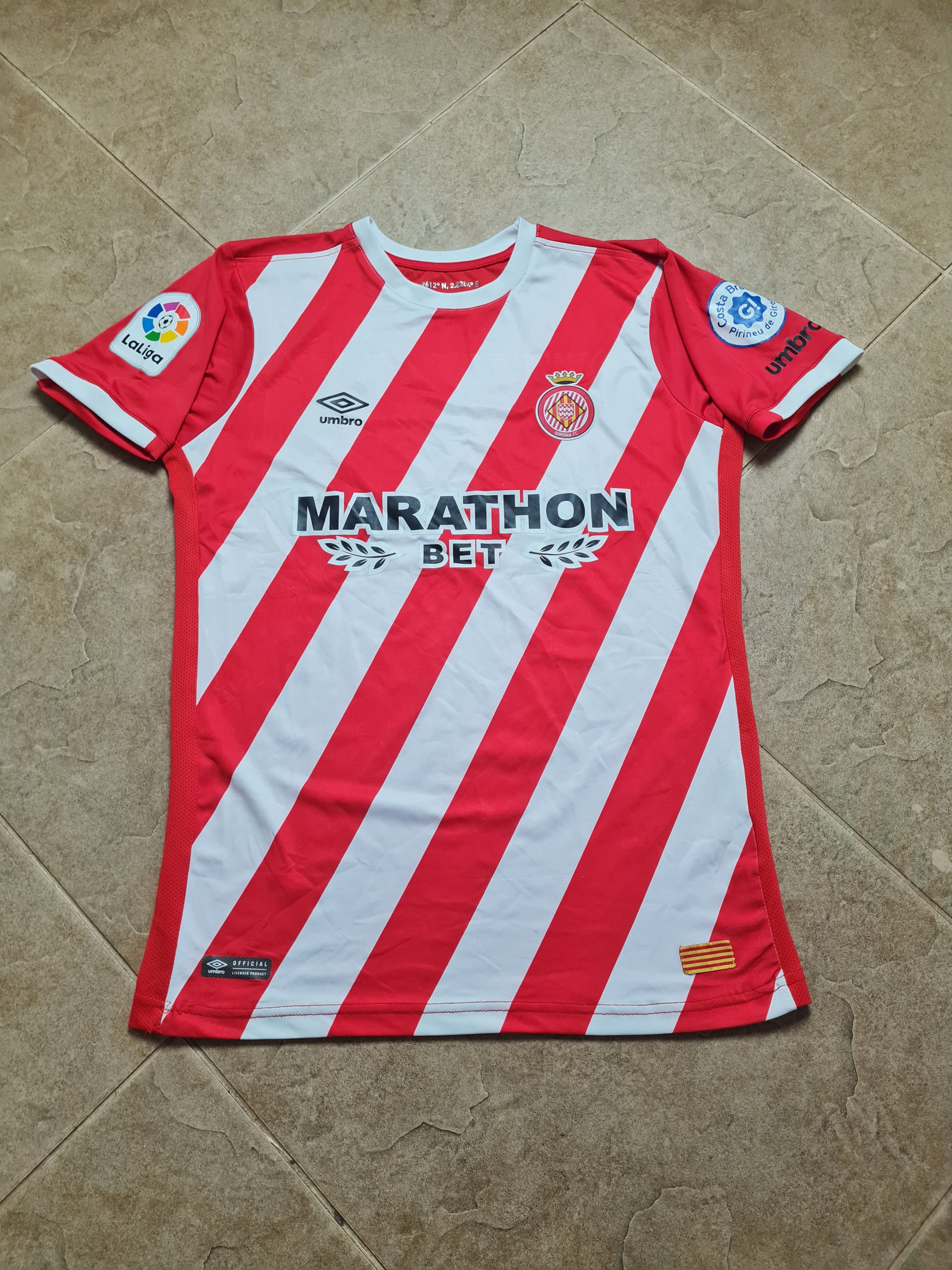 Umbro Soccer Jersey GIRONA FC Home Football Umbro Shirt 2018/2019 Size US M / EU 48-50 / 2 - 2 Thumbnail