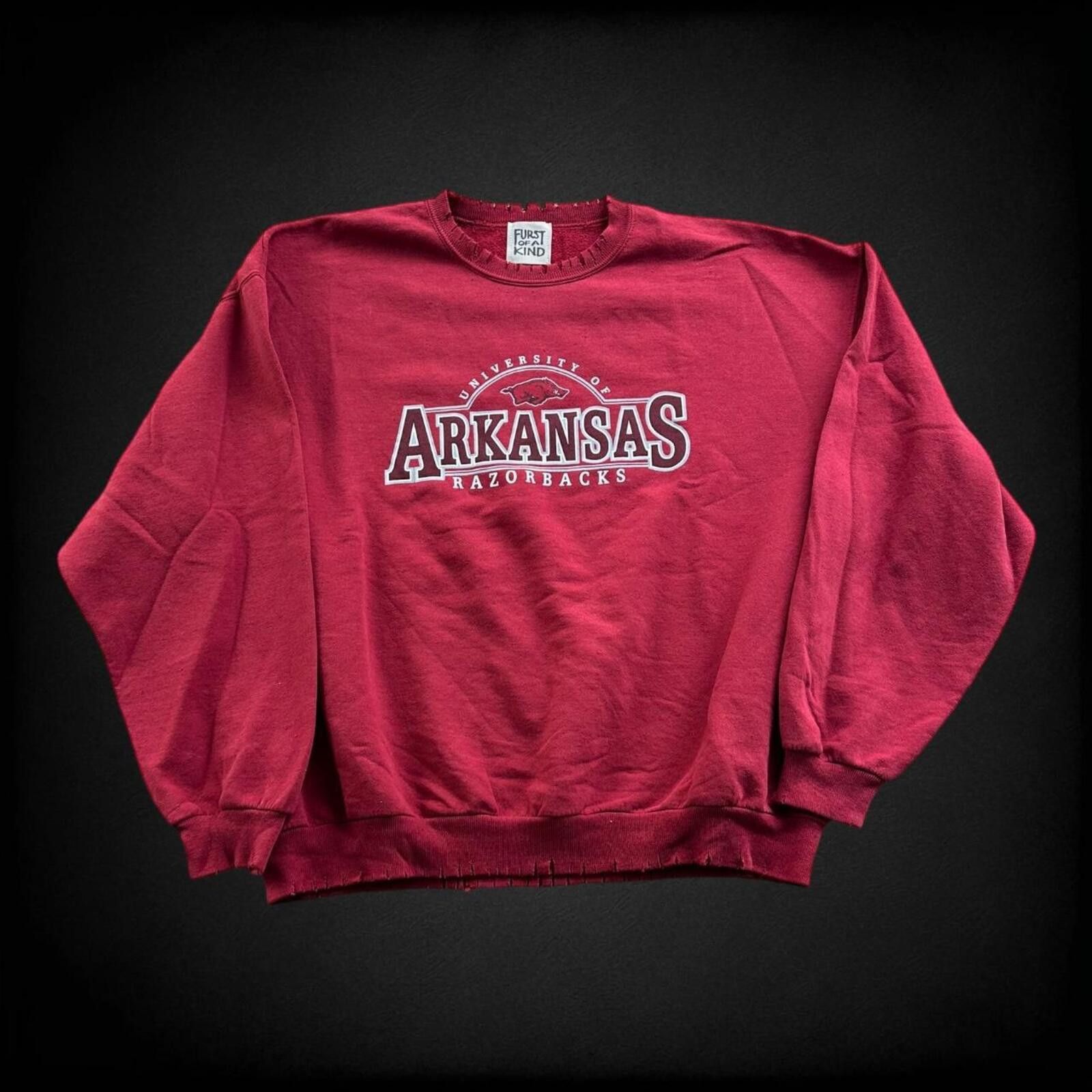 Other Vintage University Arkansas Razorbacks crewneck sweatshirt Size US XL / EU 56 / 4 - 1 Thumbnail