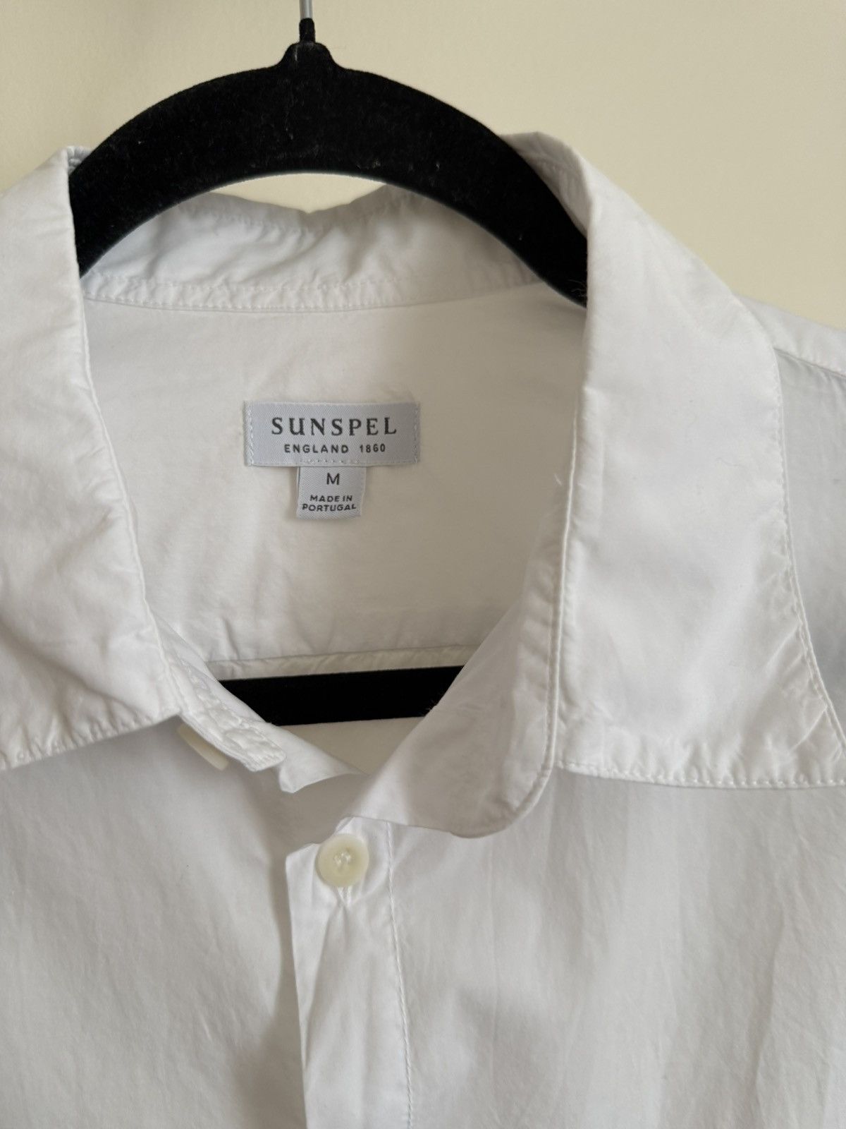 Sunspel Sunspel White Classic Cotton Shirt – Size M Made in Portugal Size US M / EU 48-50 / 2 - 3 Thumbnail