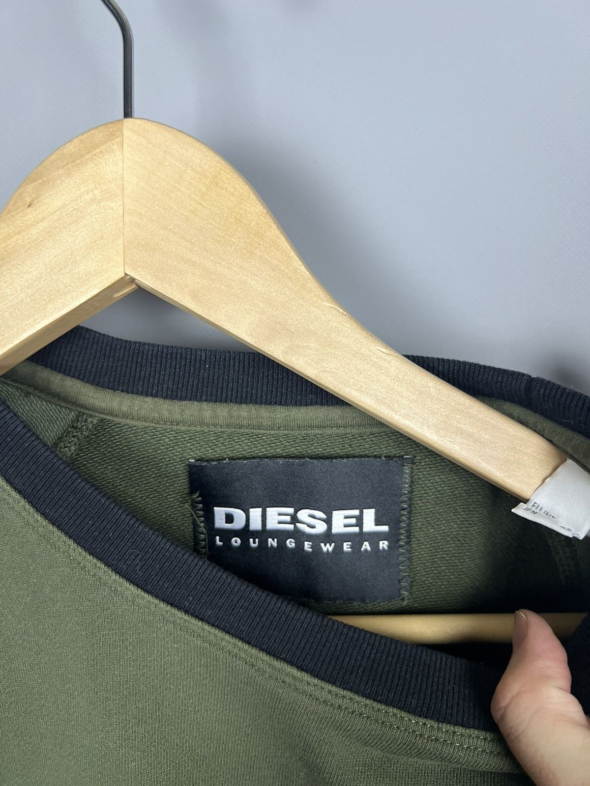 Diesel (M) DIESEL camo momogram sleeves sweatshirt Size US M / EU 48-50 / 2 - 8 Thumbnail