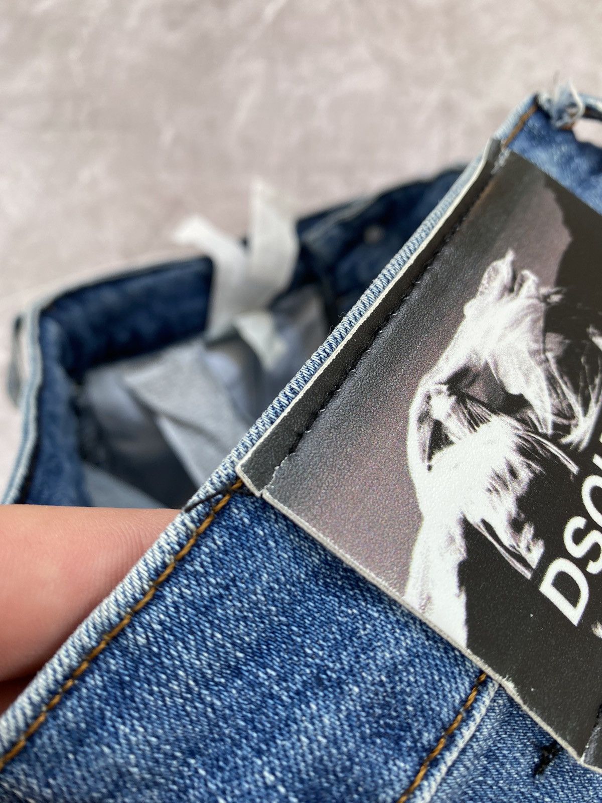 Dsquared2 Rare Dsquared2 Jeans Distressed Skinny Fit Made in Italy Size US 33 - 24 Thumbnail