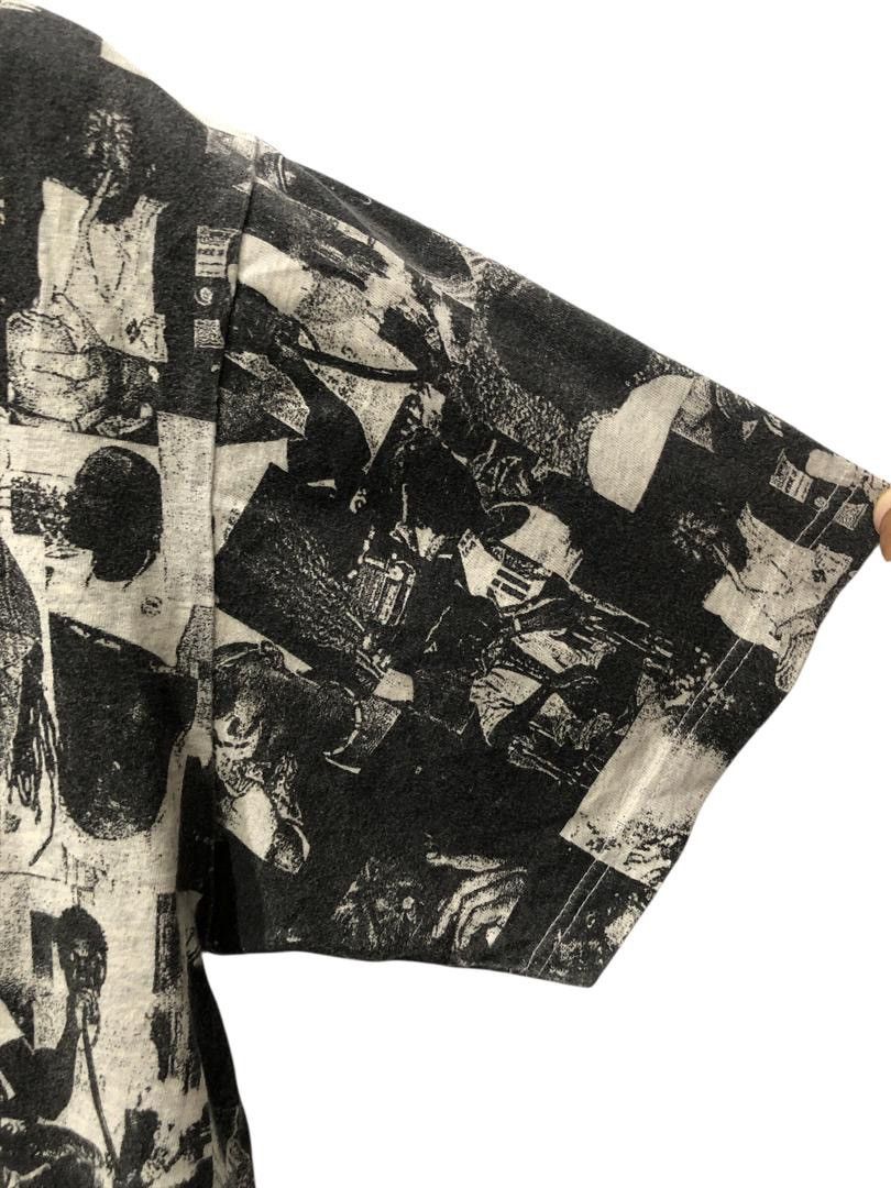 Vintage Vintage Full prints Bob Marley Photo Tee Size US L / EU 52-54 / 3 - 3 Thumbnail